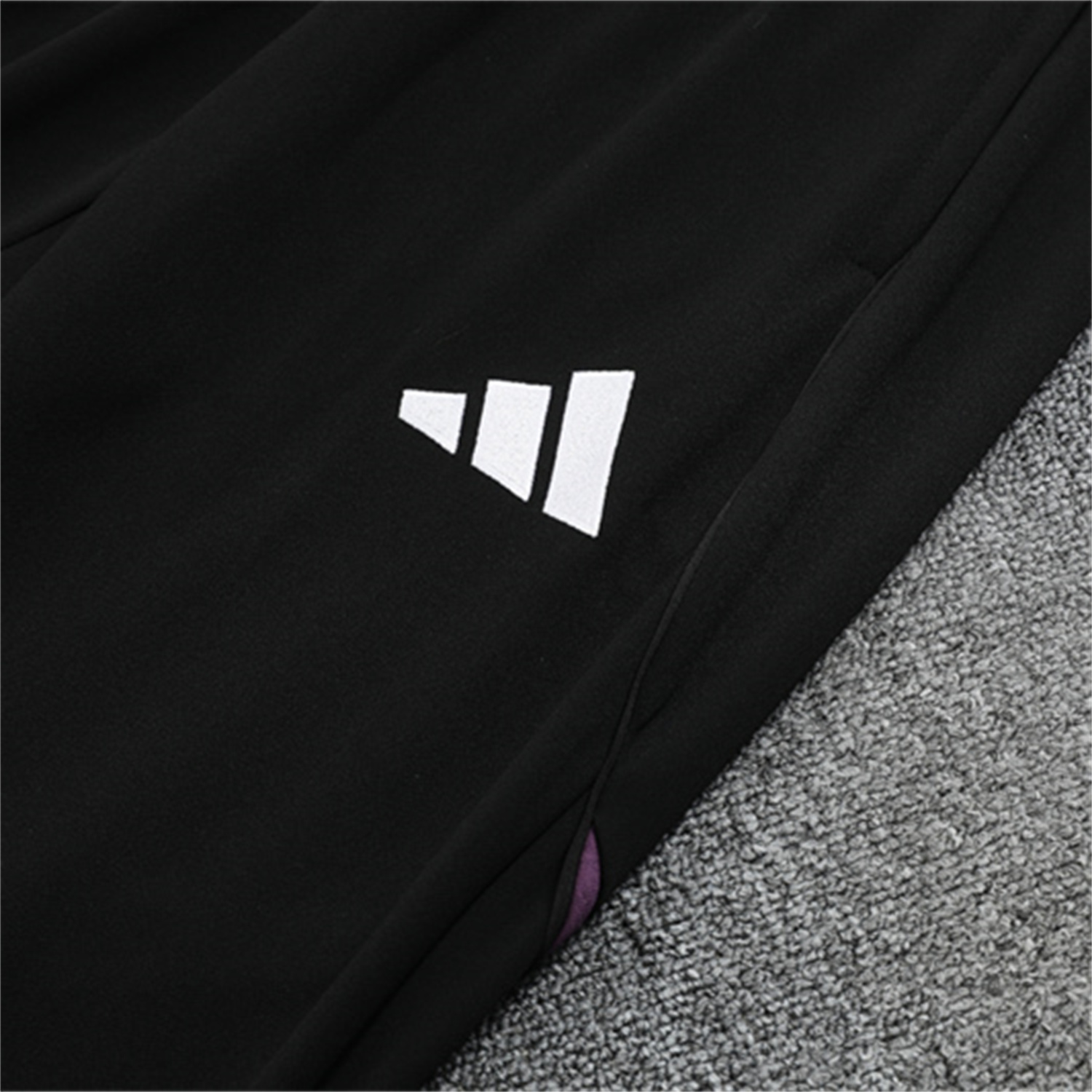 TKH-turbokithub-Manchester United 25-26 Kid Long Sleeves Training Set - Purple Top & Black Pants