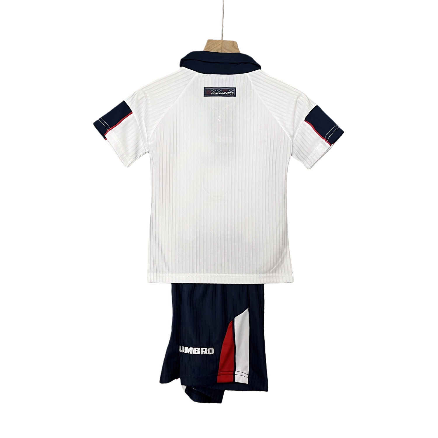 TKH-turbokithub-Retro England 1998 Home Stadium Kids Kit