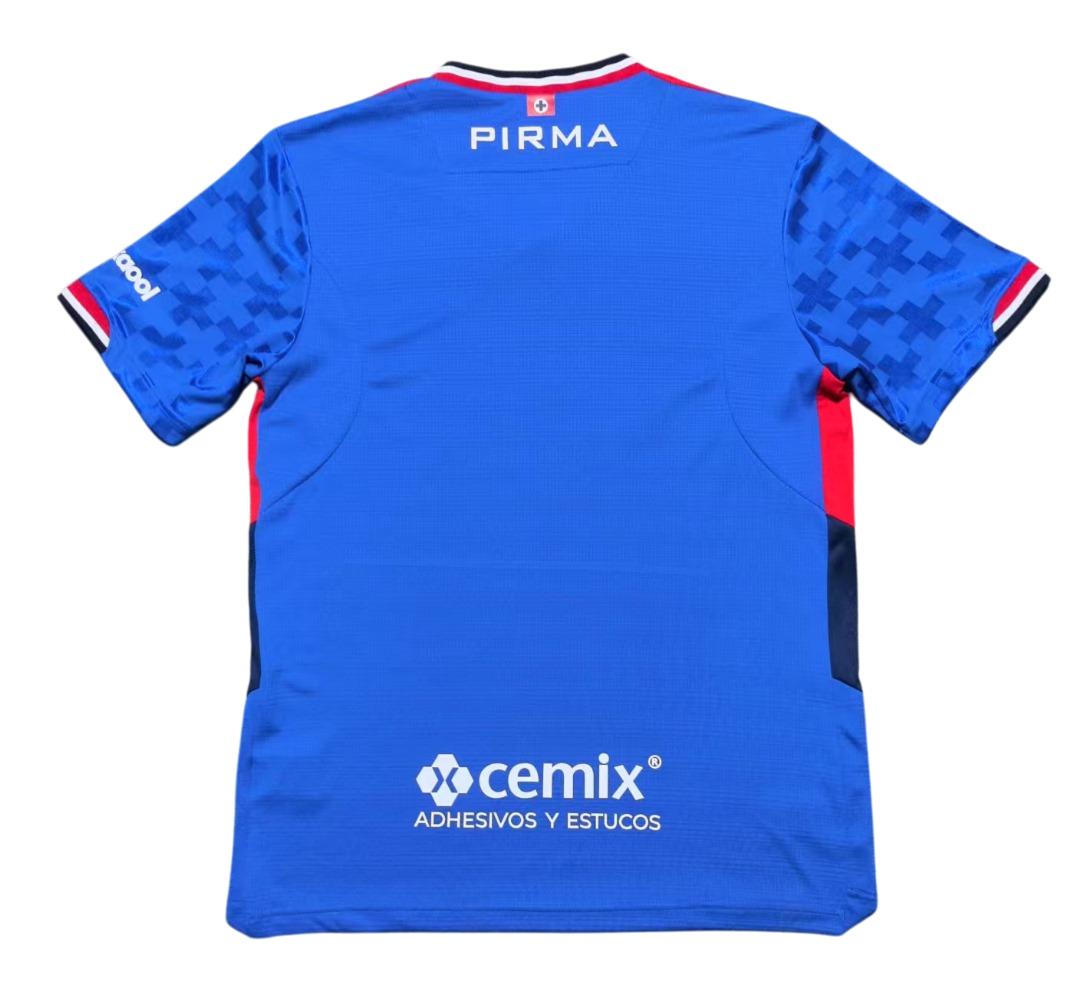 TKH-turbokithub-Cruz Azul 25-26 Home Jersey - Fans Version