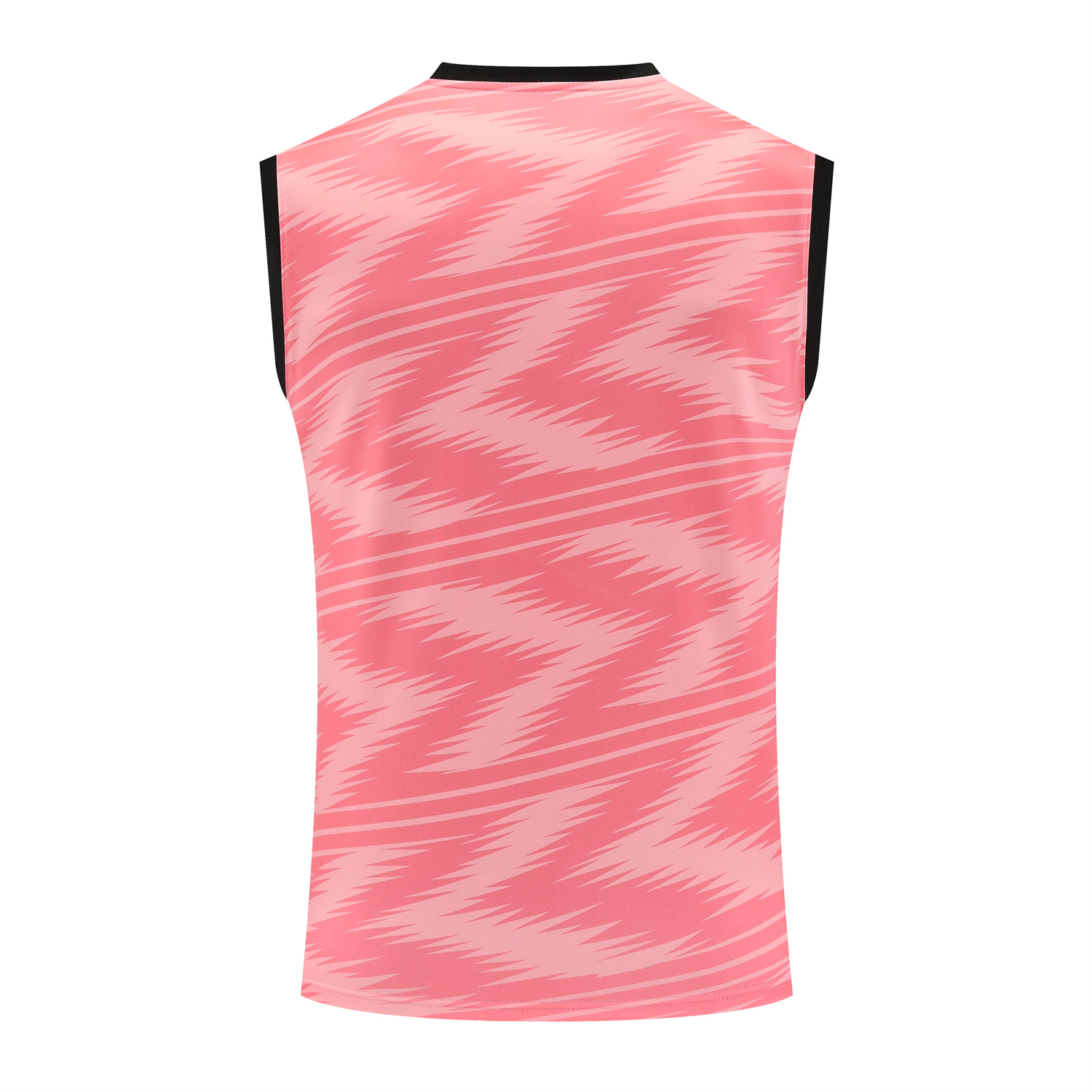 TKH-turbokithub-Real Madrid 25-26 Vest Training Set - Pink Arrow Pattern Vest & Black Shorts