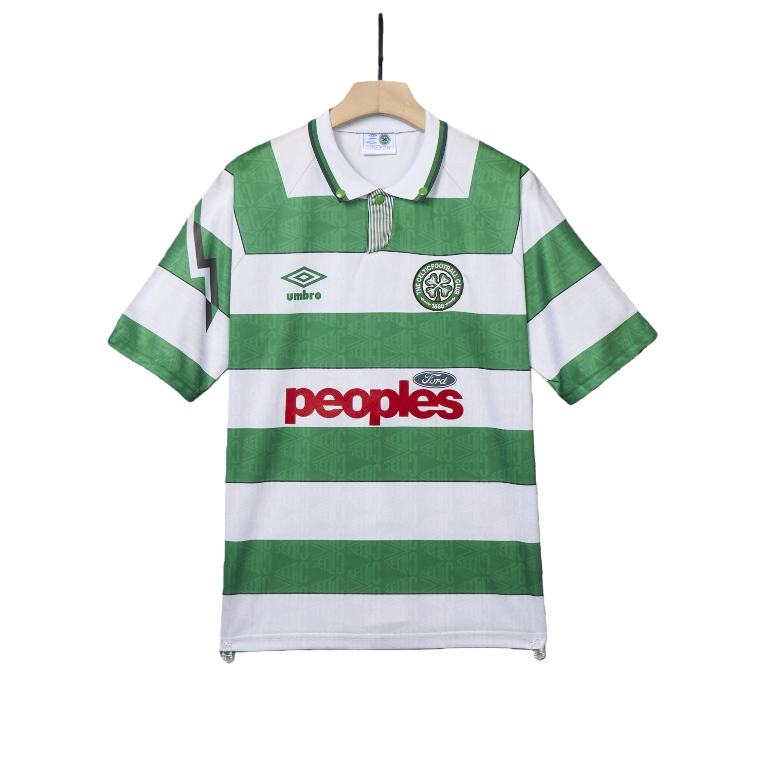 TKH-turbokithub-Retro Celtic 1991-92 Home Jersey