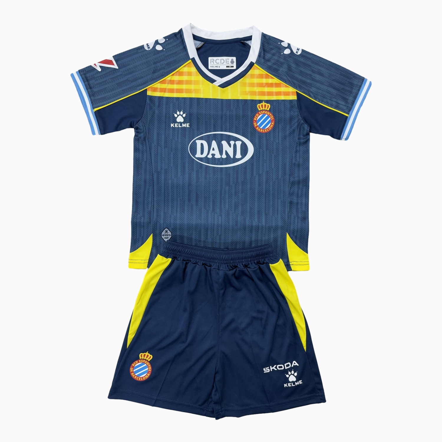 TKH-turbokithub-RCD Espanyol 25-26 Third Men's Adult Jersey Set - Fans Version