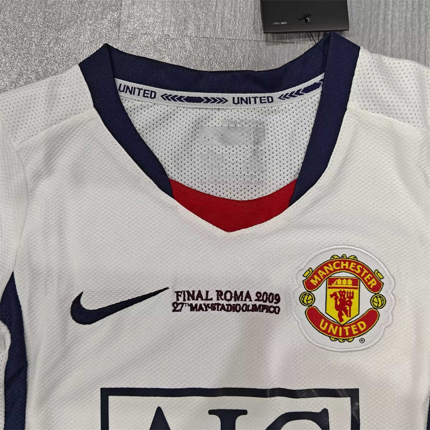 TKH-turbokithub-Retro Manchester United 2008-09 Away Kids Kit