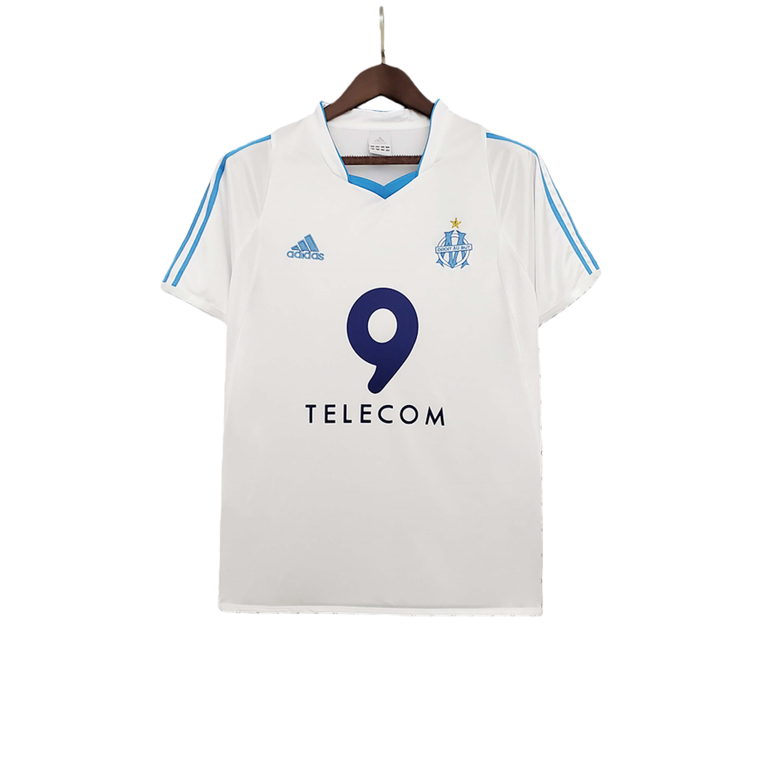 TKH-turbokithub-Retro Marseille 2003-04 Home Stadium Jersey