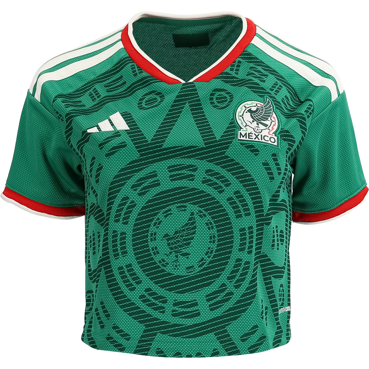 TKH-turbokithub-Women's Mexico 2026 Home Cropped Jersey