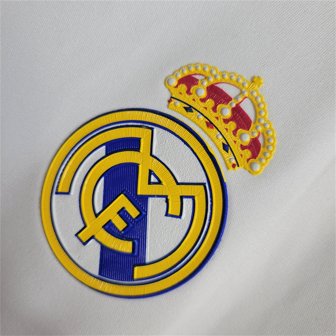 TKH-turbokithub-Retro Real Madrid 11-12 Home Long Sleeve Jersey