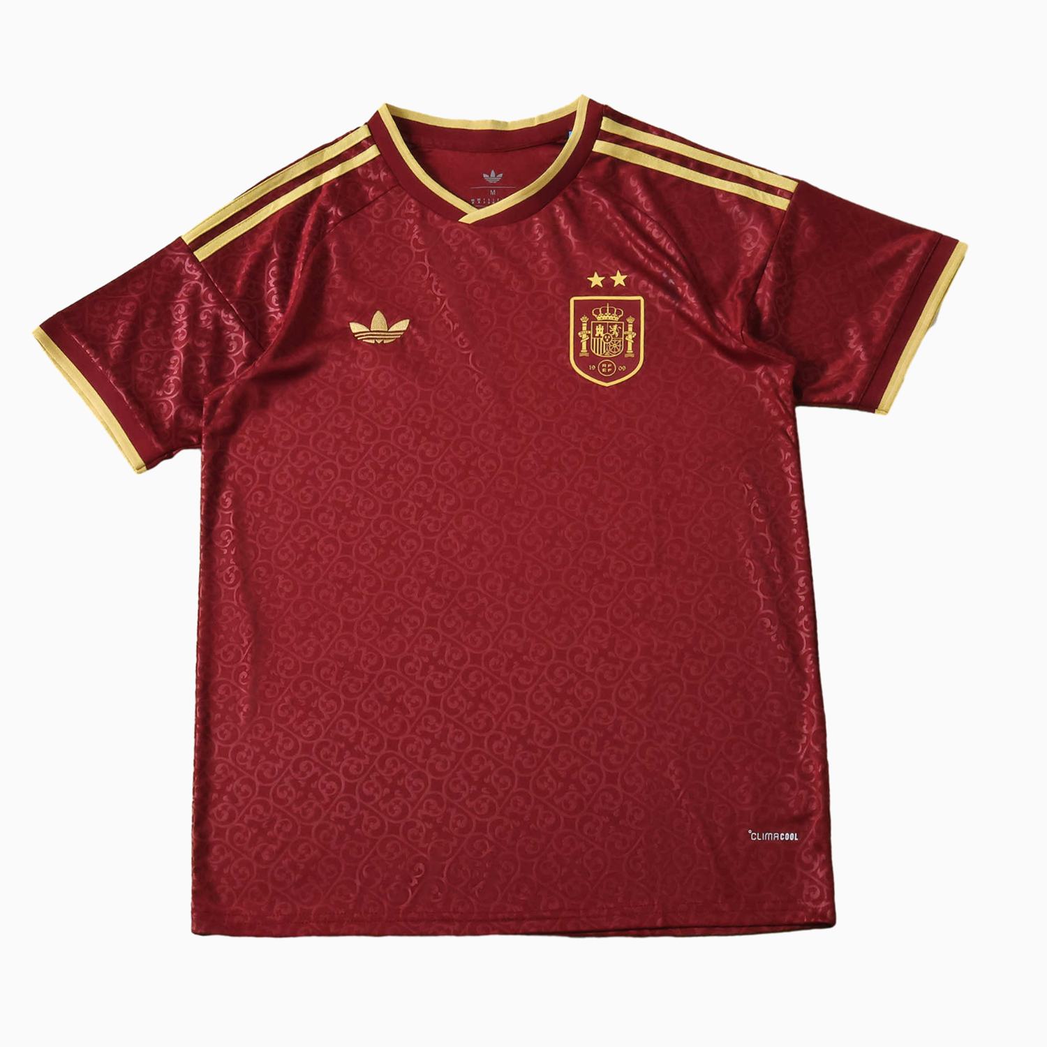 TKH-turbokithub-【Two-Crown Star】Spain 2026 Third Wine Red Jersey - Fans Version