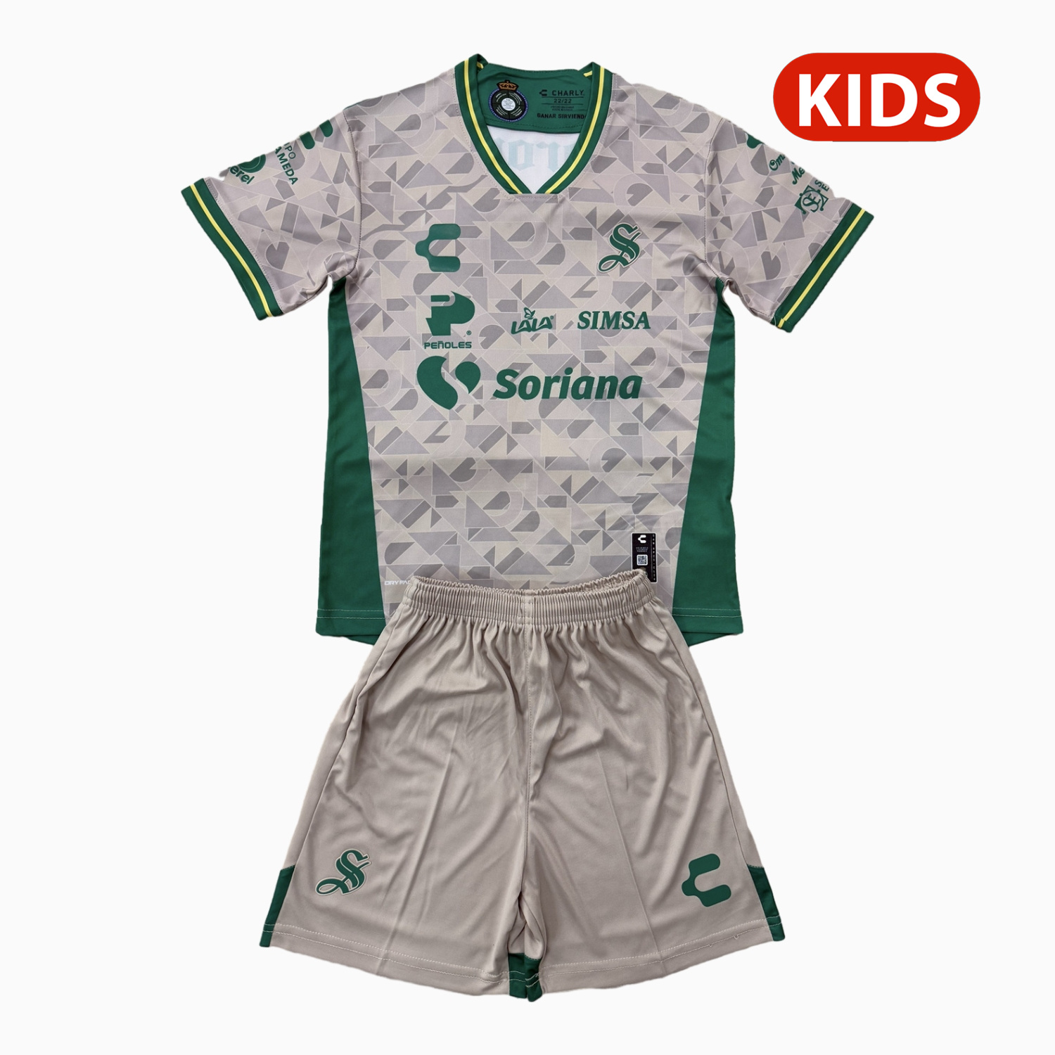 TKH-turbokithub-Santos Laguna 25-26 Away Kids Kit