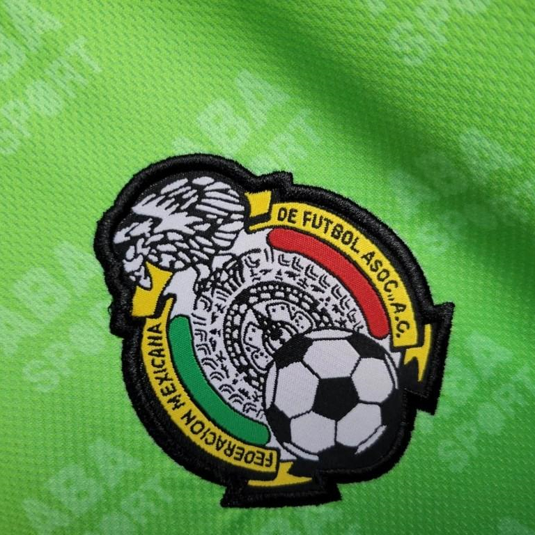 TKH-turbokithub-Retro Mexico 1994 Goalkeeper Green Jersey