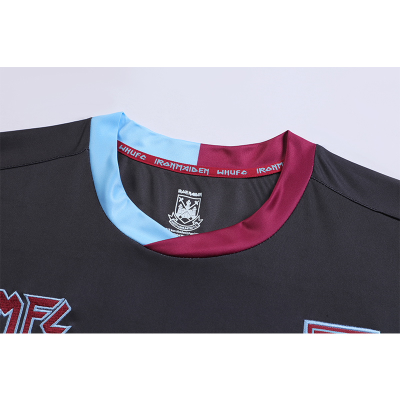 TKH-turbokithub-Iron Maiden x West Ham Black Special Edition Jersey - with 11 print