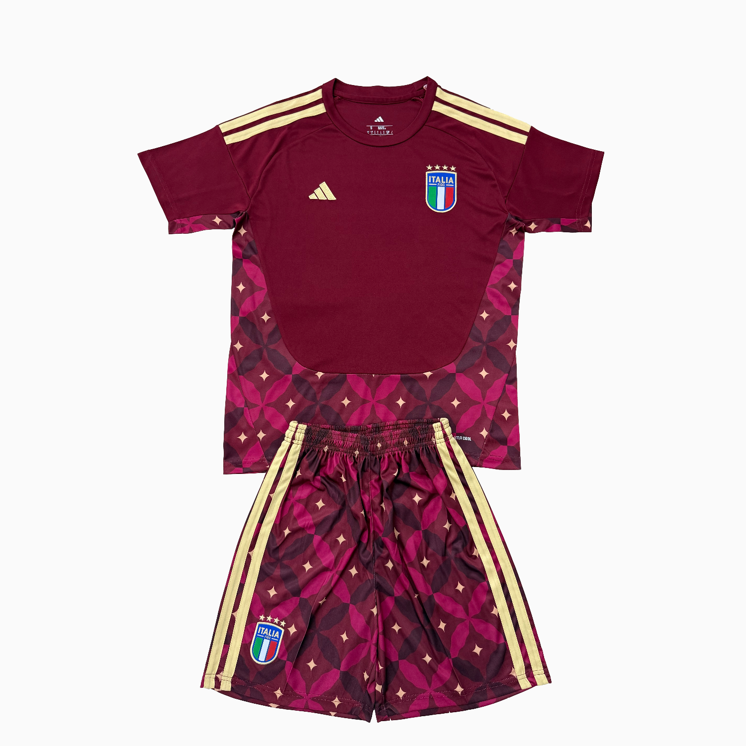 TKH-turbokithub-Italy 2026 Goalkeeper Red Men's Adult Jersey Set - Fans Version