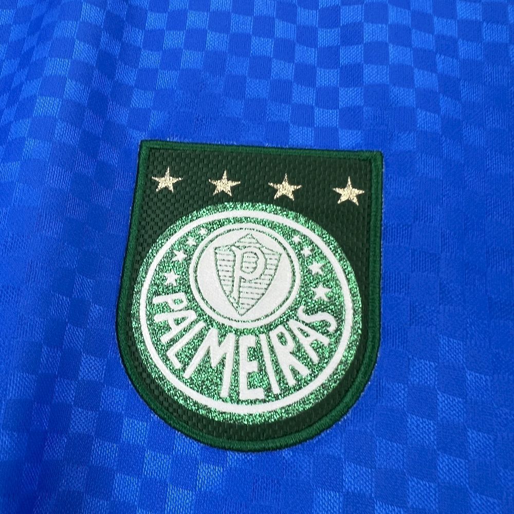 TKH-turbokithub-Retro Palmeiras 1999-00 Marcos 12 Goalkeeper Blue Jersey