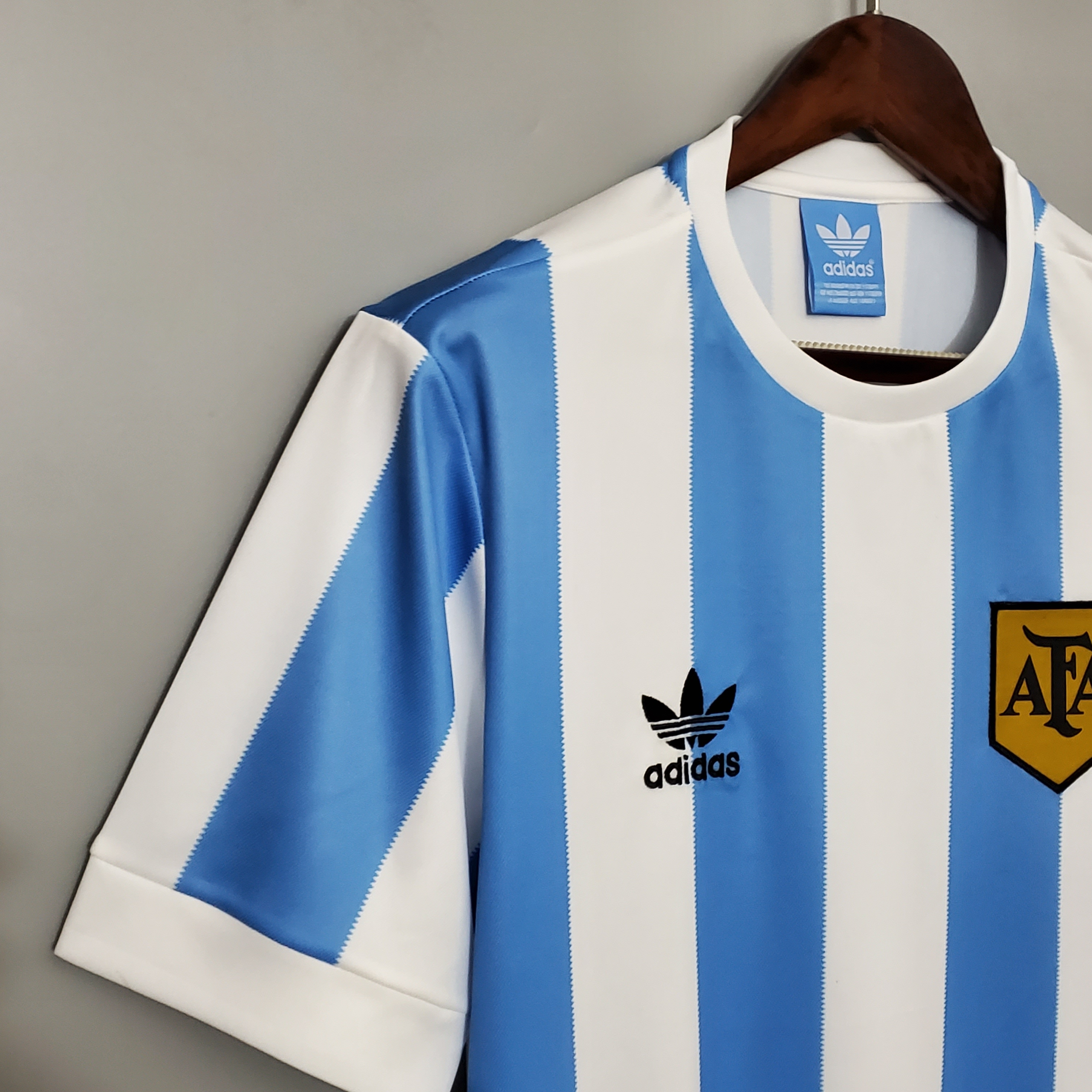 TKH-turbokithub-Retro Argentina 1978 Home Stadium Jersey