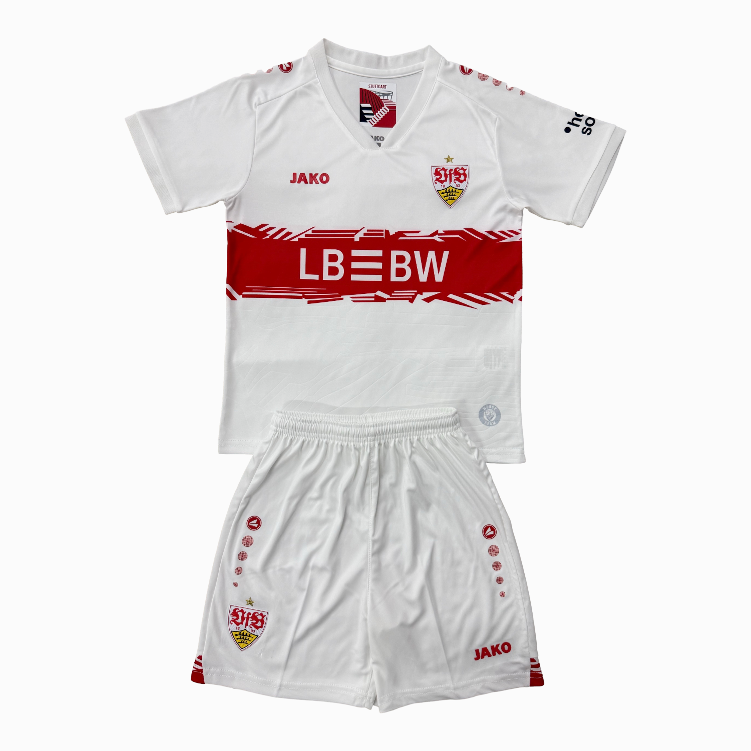 TKH-turbokithub-Stuttgart 25-26 Home Men's Adult Jersey Set - Fans Version