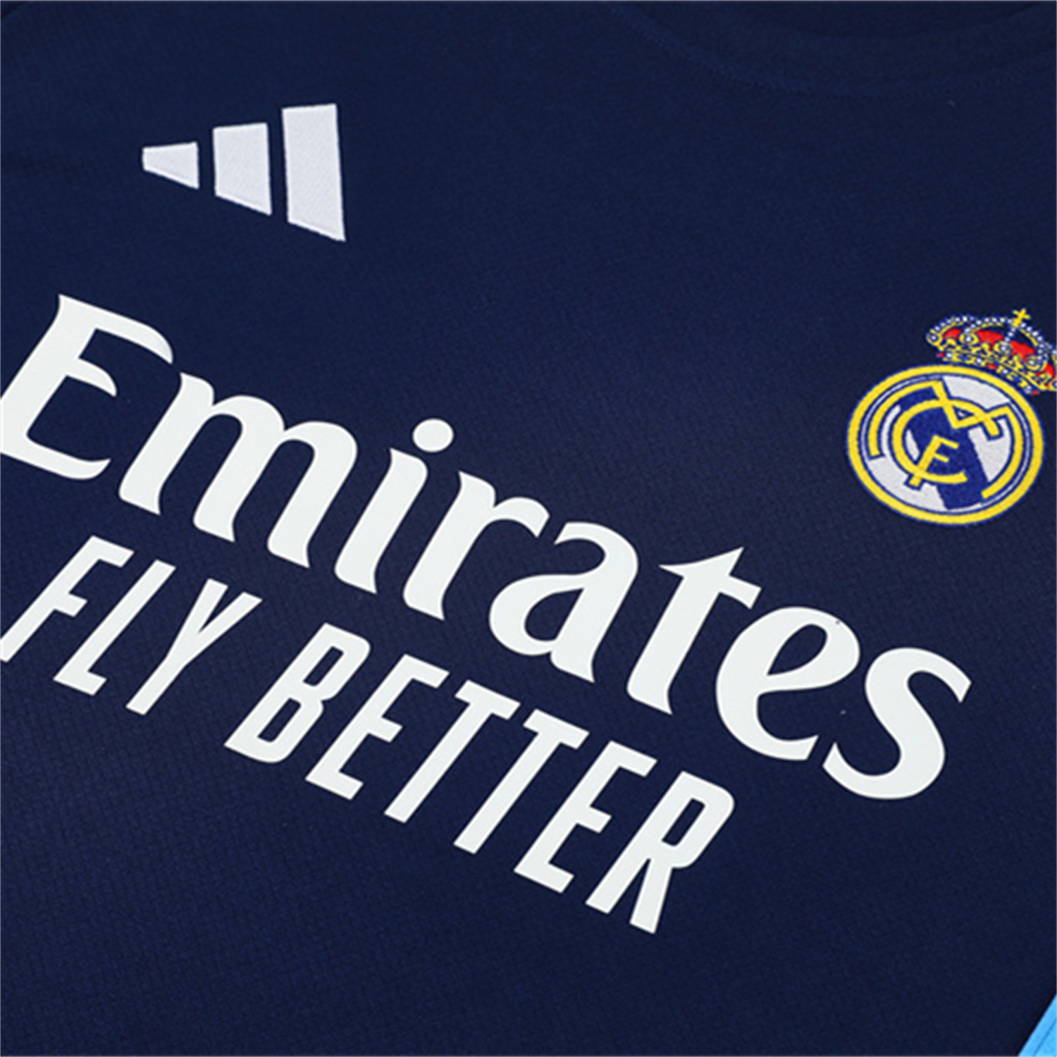 TKH-turbokithub-Real Madrid 25-26 Short-Sleeve Training Set - Royal Blue Top & Royal Blue Shorts