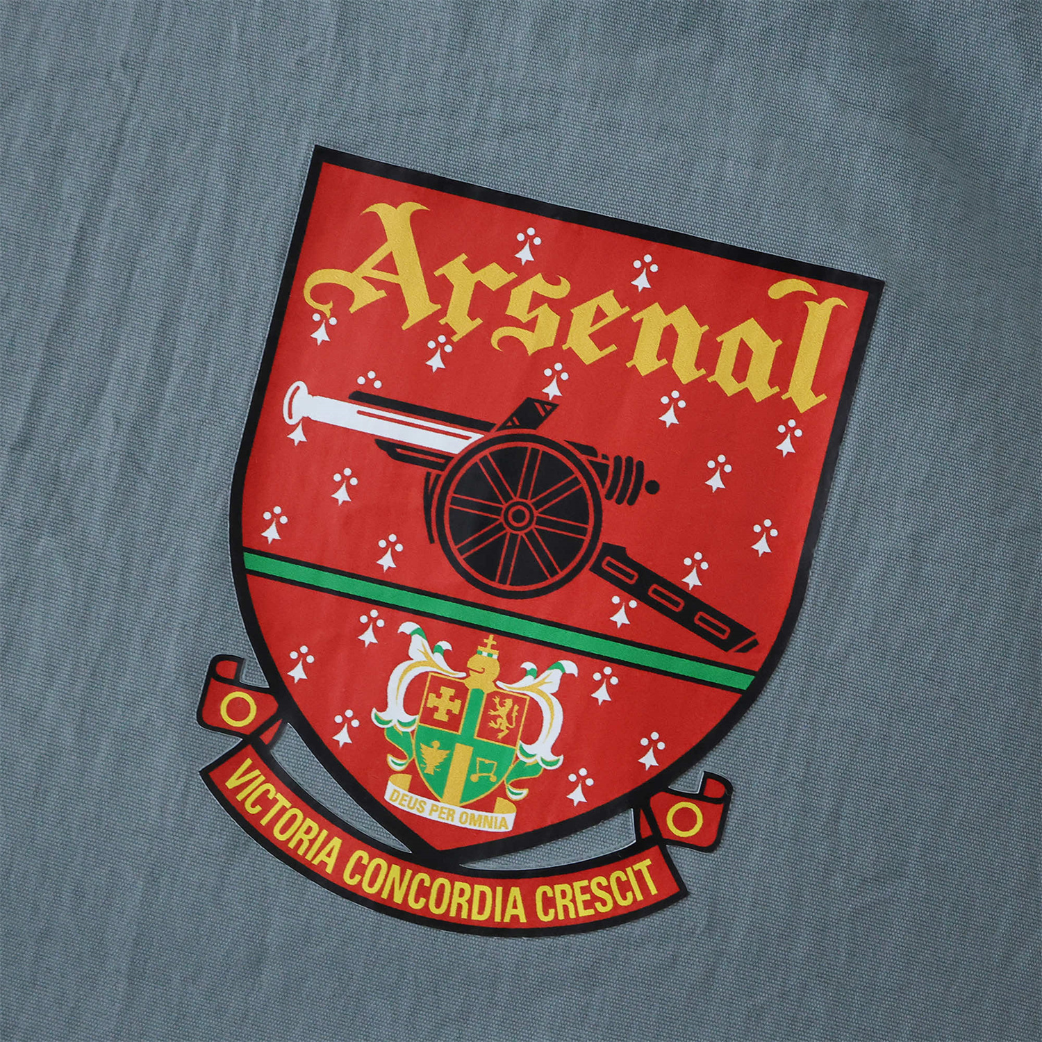 TKH-turbokithub-Retro Arsenal 1991-93 Away Double Sided Reversible Windbreaker - Yellow & Grey
