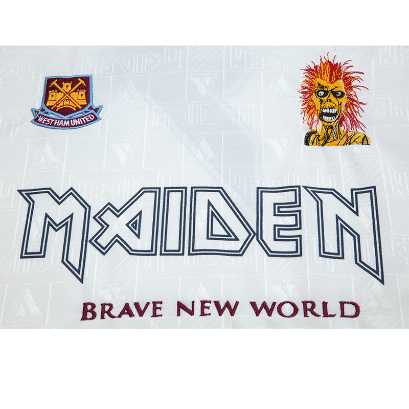 TKH-turbokithub-Retro Iron Maiden x West Ham 1999-01 Away Jersey