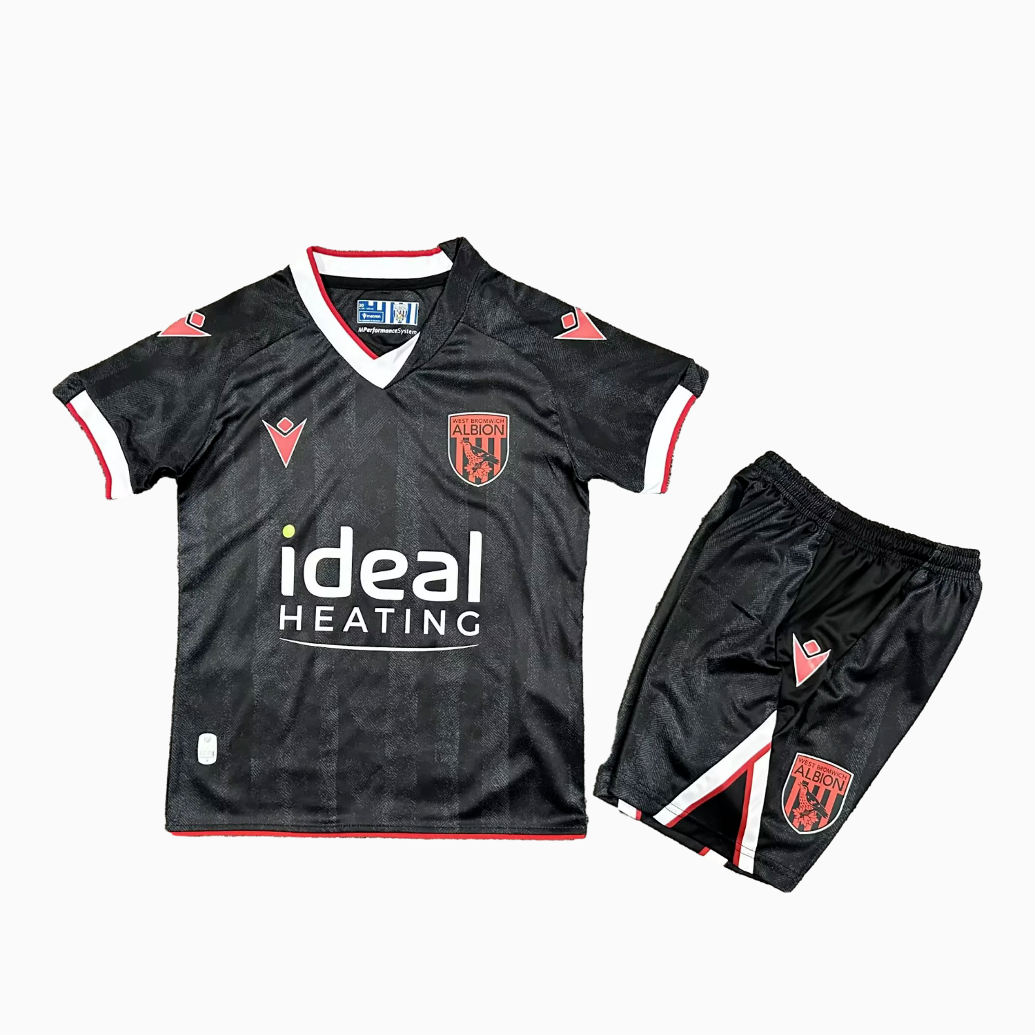 TKH-turbokithub-West Bromwich Albion 25-26 Third Black Kids Kit