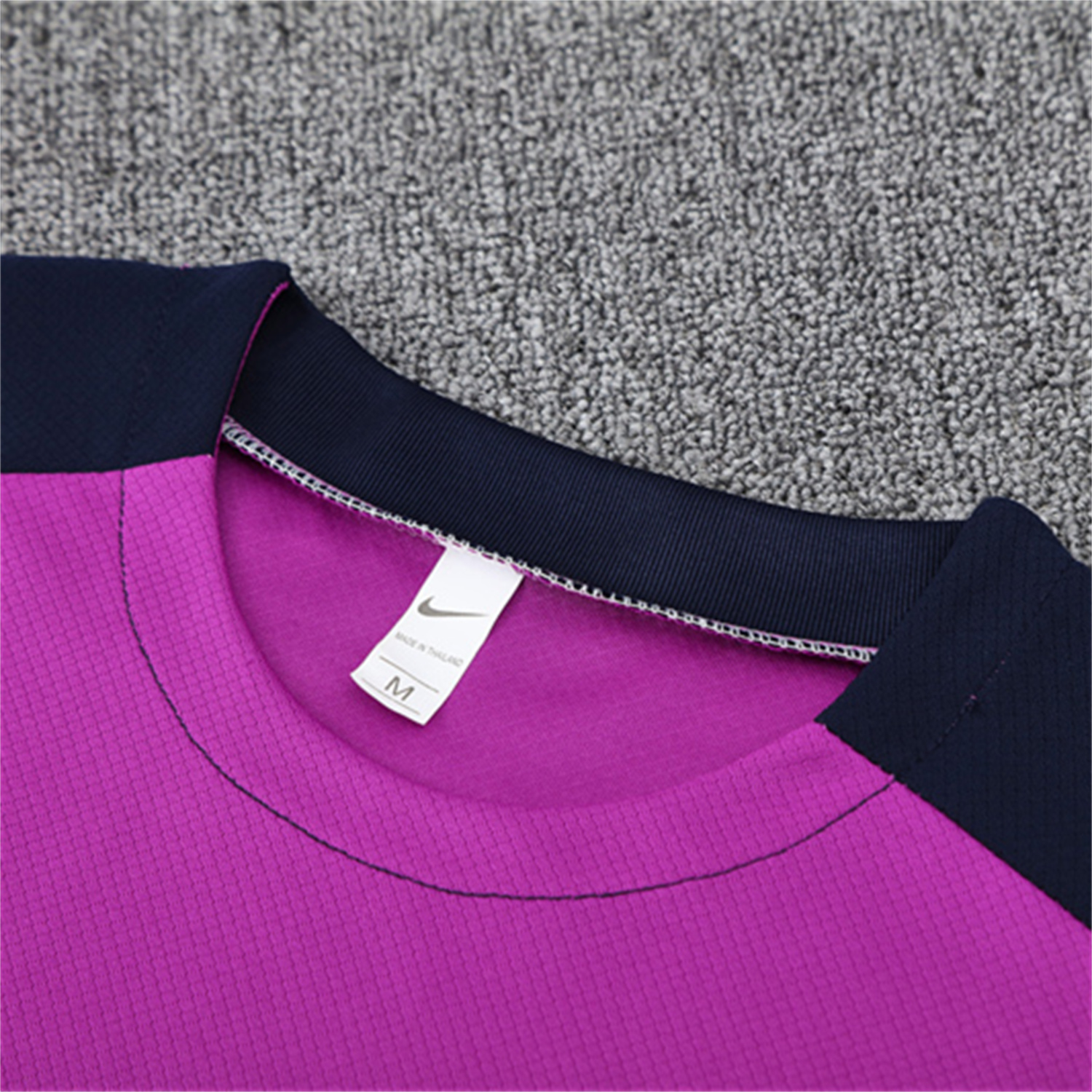 TKH-turbokithub-Barcelona 25-26 Short-Sleeve Training Set - Purple Top & Deep Blue Shorts
