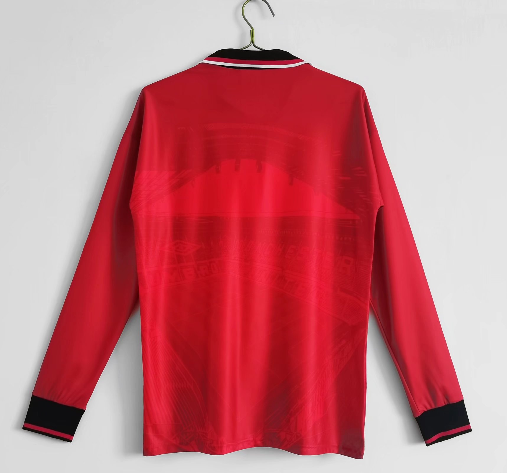 TKH-turbokithub-Retro Manchester United 94-96 Home Long Sleeve Jersey