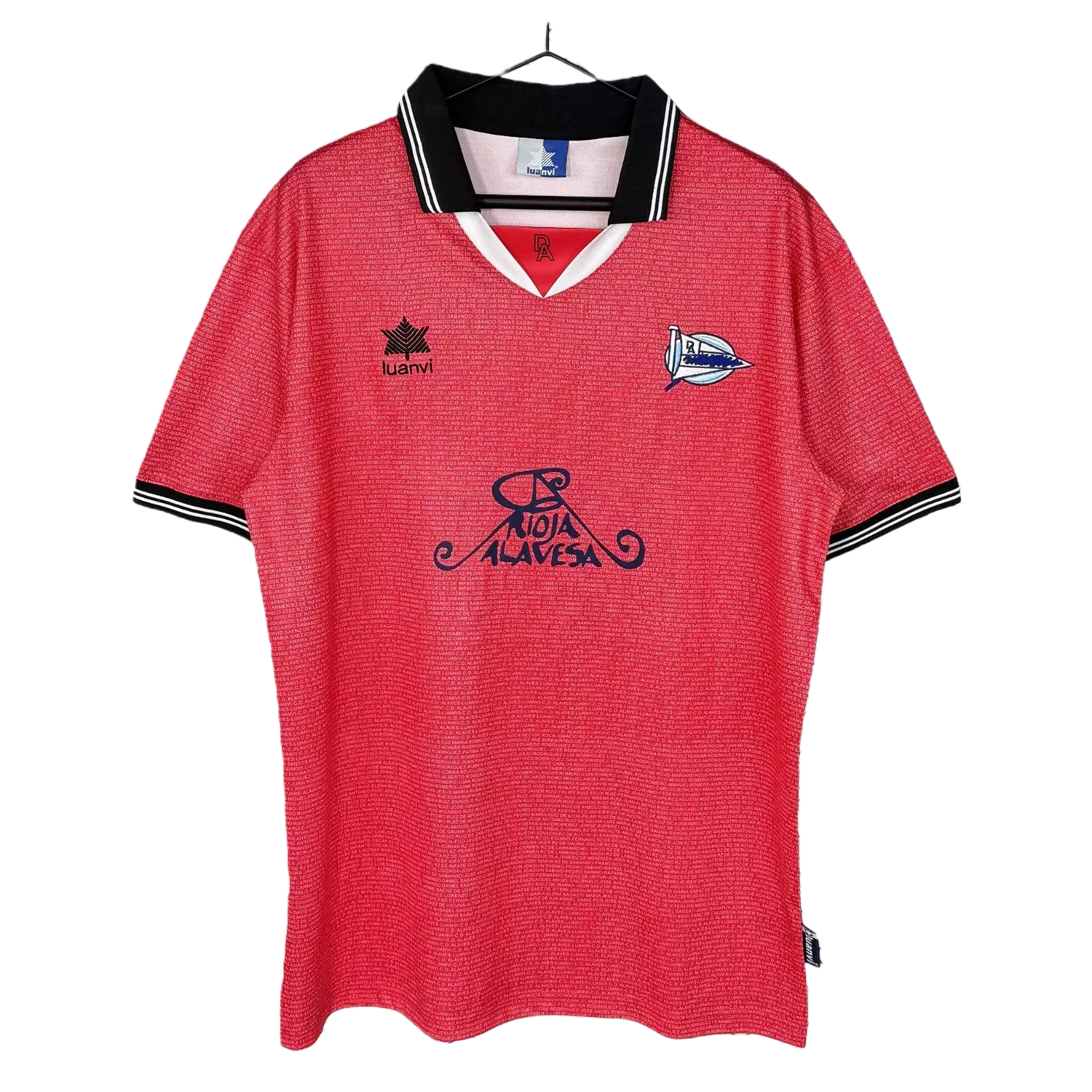 TKH-turbokithub-Retro Deportivo Alavés 2000-01 UEFA Cup Away Jersey