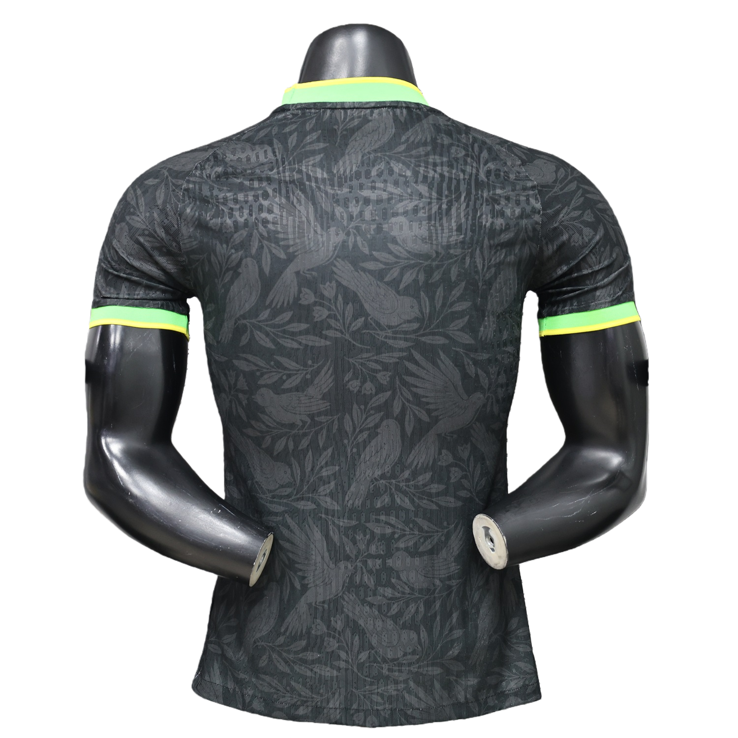 TKH-turbokithub-Brazil 2026 Black With Green Trim Brazilian Football Players Special Edition Jersey - Player Version