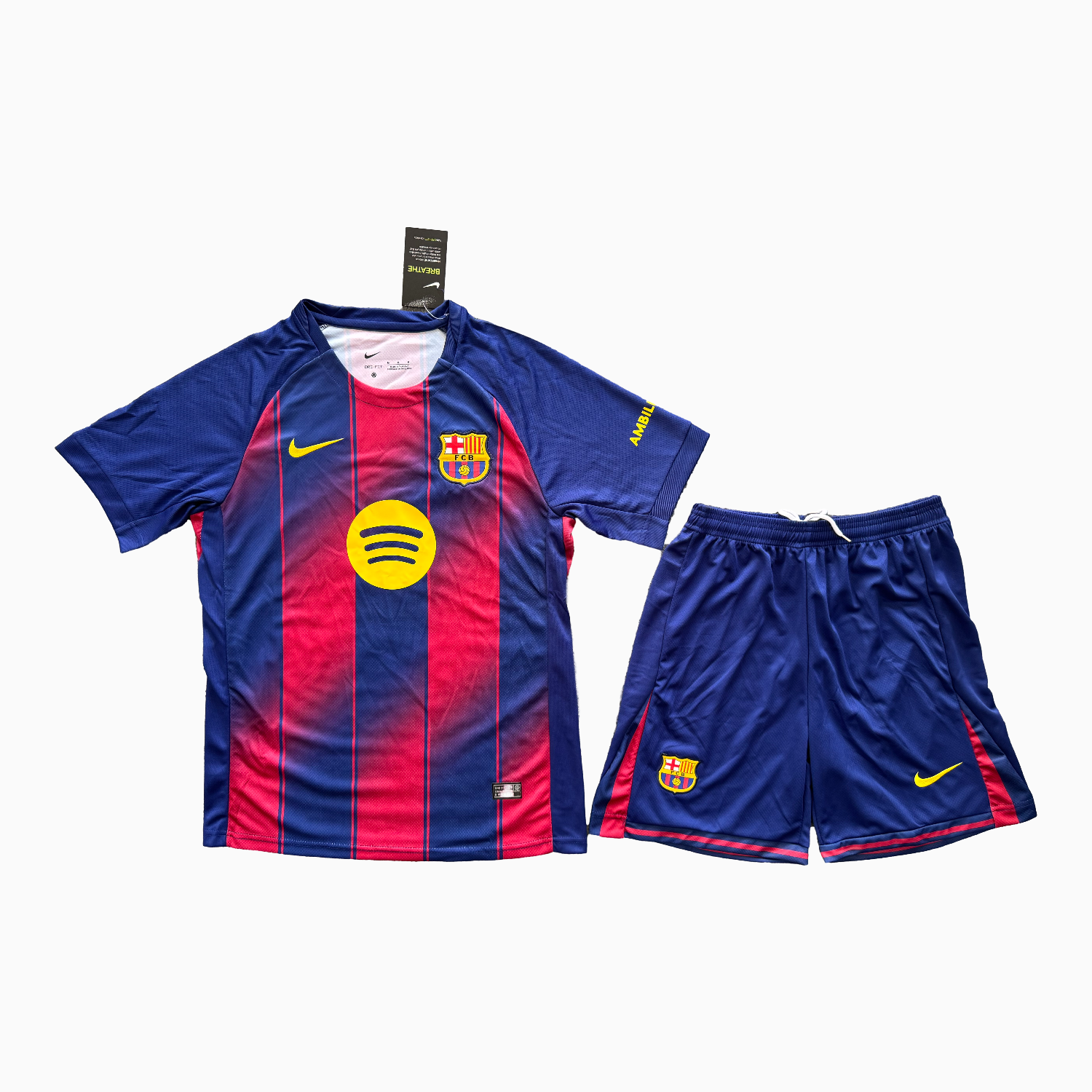 TKH-turbokithub-Barcelona 25-26 Home Men's Adult Jersey Set - Fans Version
