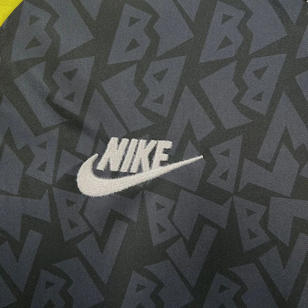 TKH-turbokithub-Retro Dortmund 1995-96 Away Long Sleeves Jersey