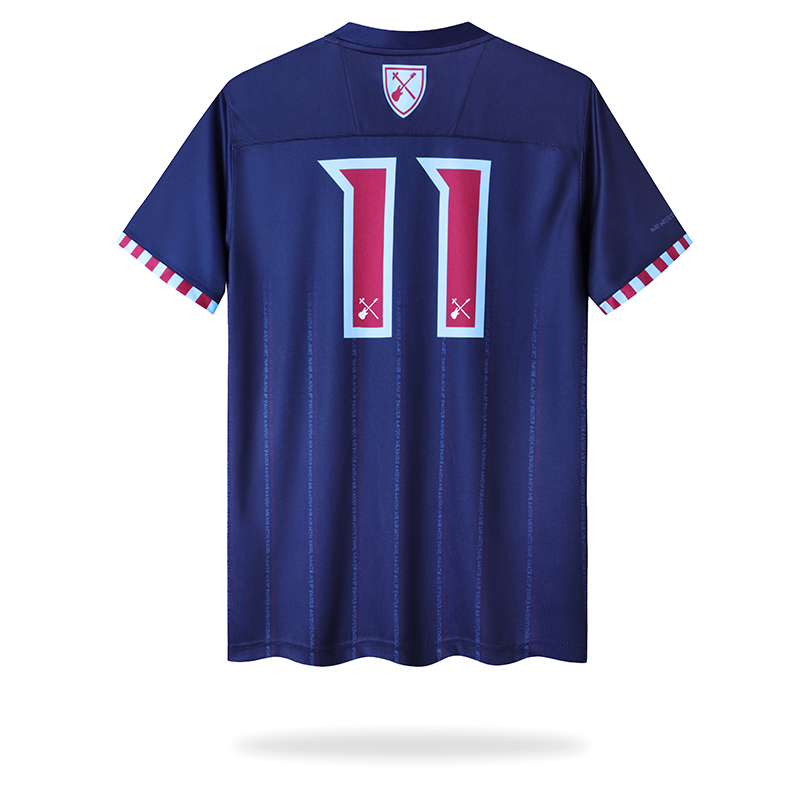 TKH-turbokithub-Iron Maiden x West Ham Away Special Edition Jersey - with 11 print
