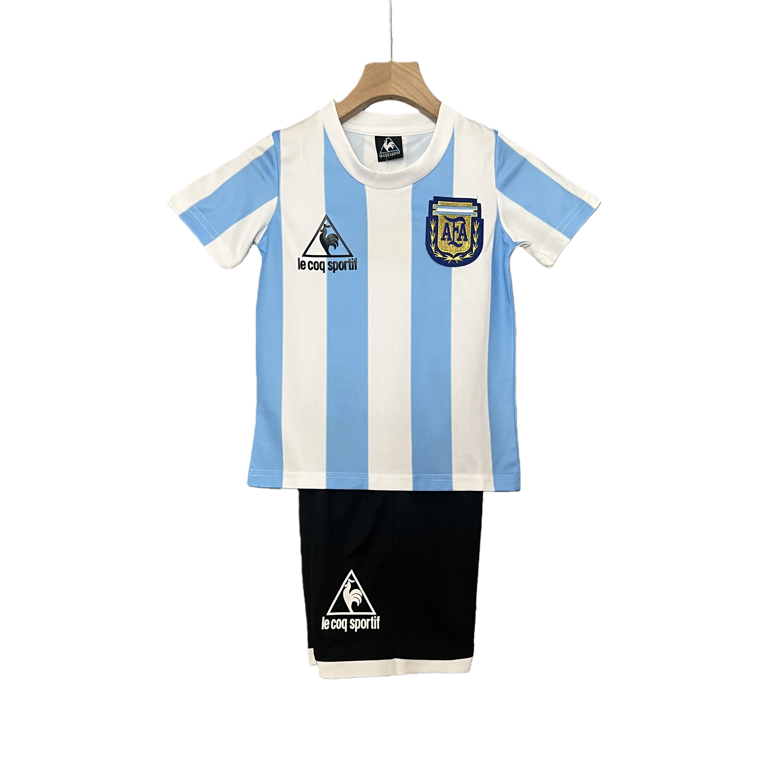 TKH-turbokithub-Retro Argentina 1986 Home Stadium Kids Kit
