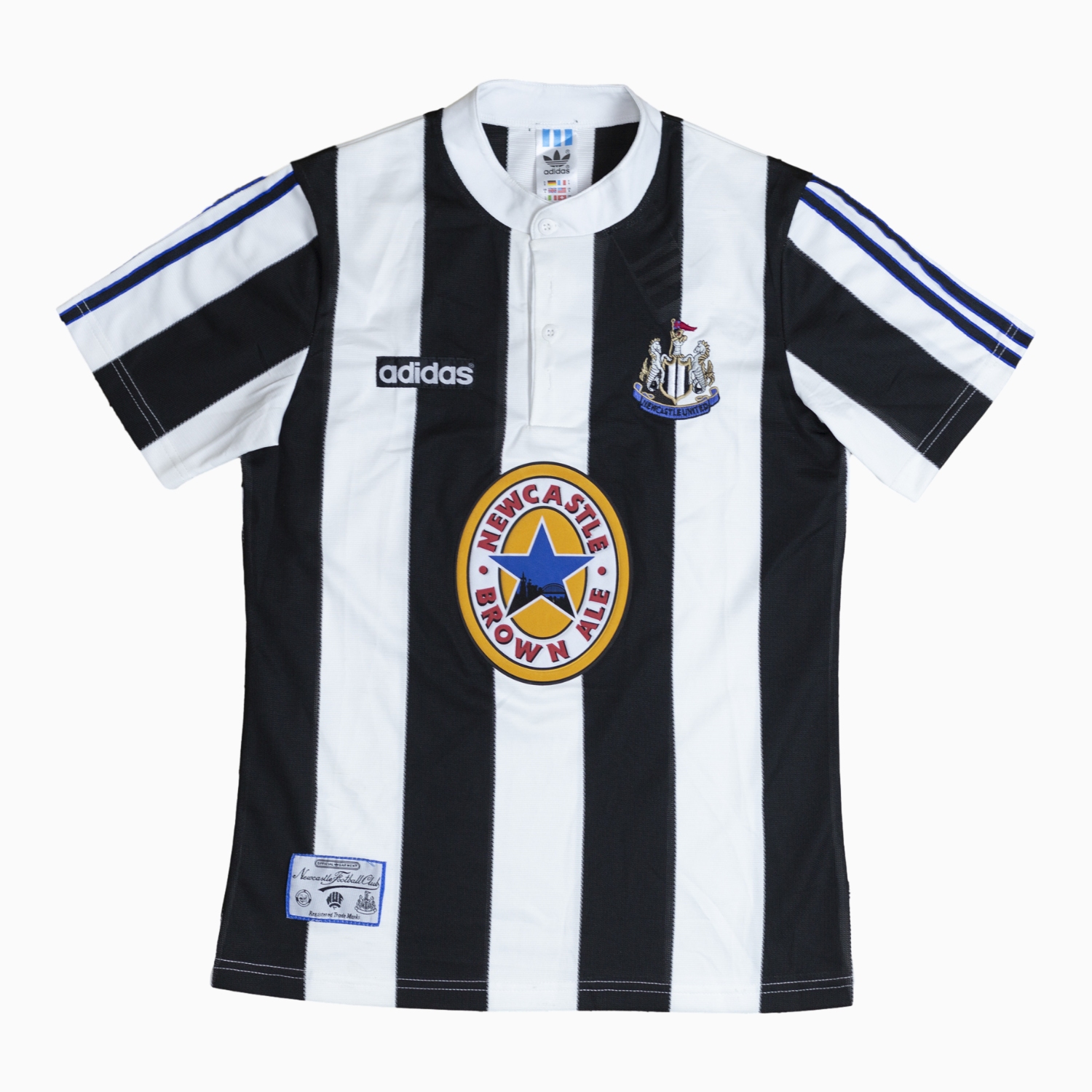 TKH-turbokithub-Retro Newcastle United 1995-97 Home Stadium Jersey