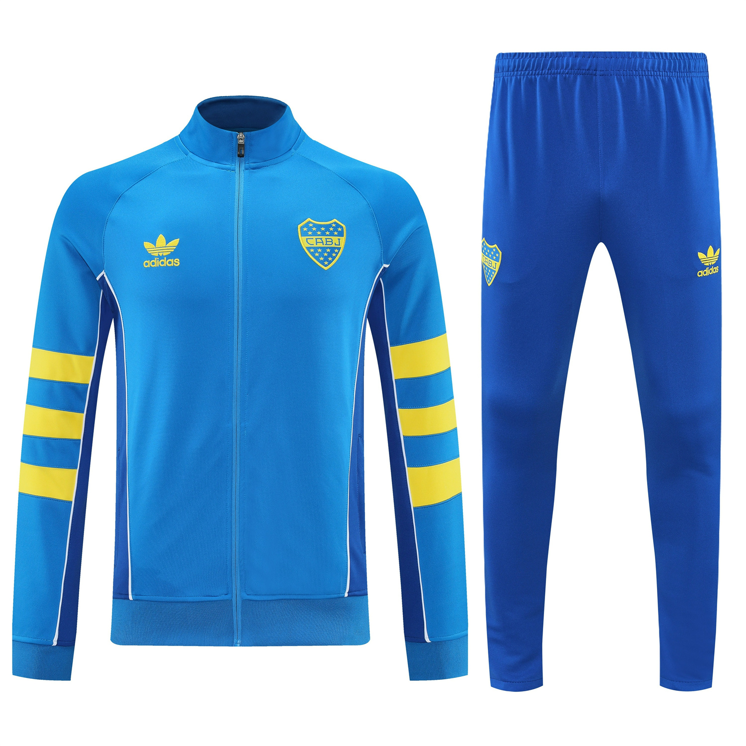 TKH-turbokithub-Boca Juniors 25-26 Jacket Training Tracksuit - Light Blue Jackets & Blue Pants