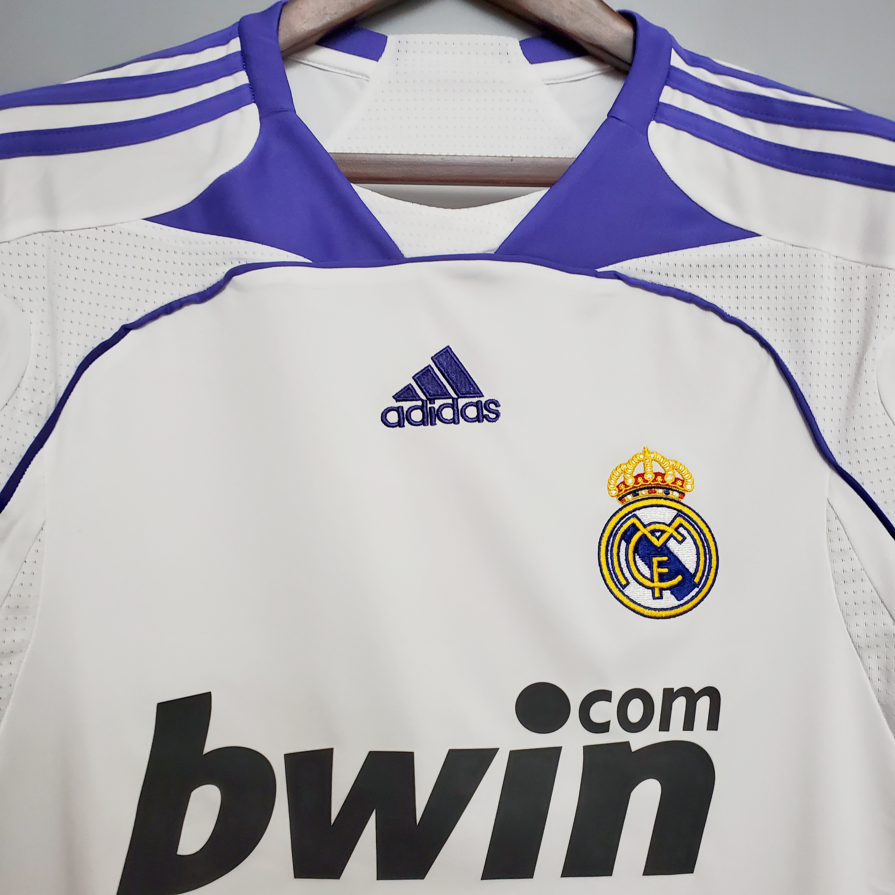 TKH-turbokithub-Retro Real Madrid 07-08 Home Stadium Jersey
