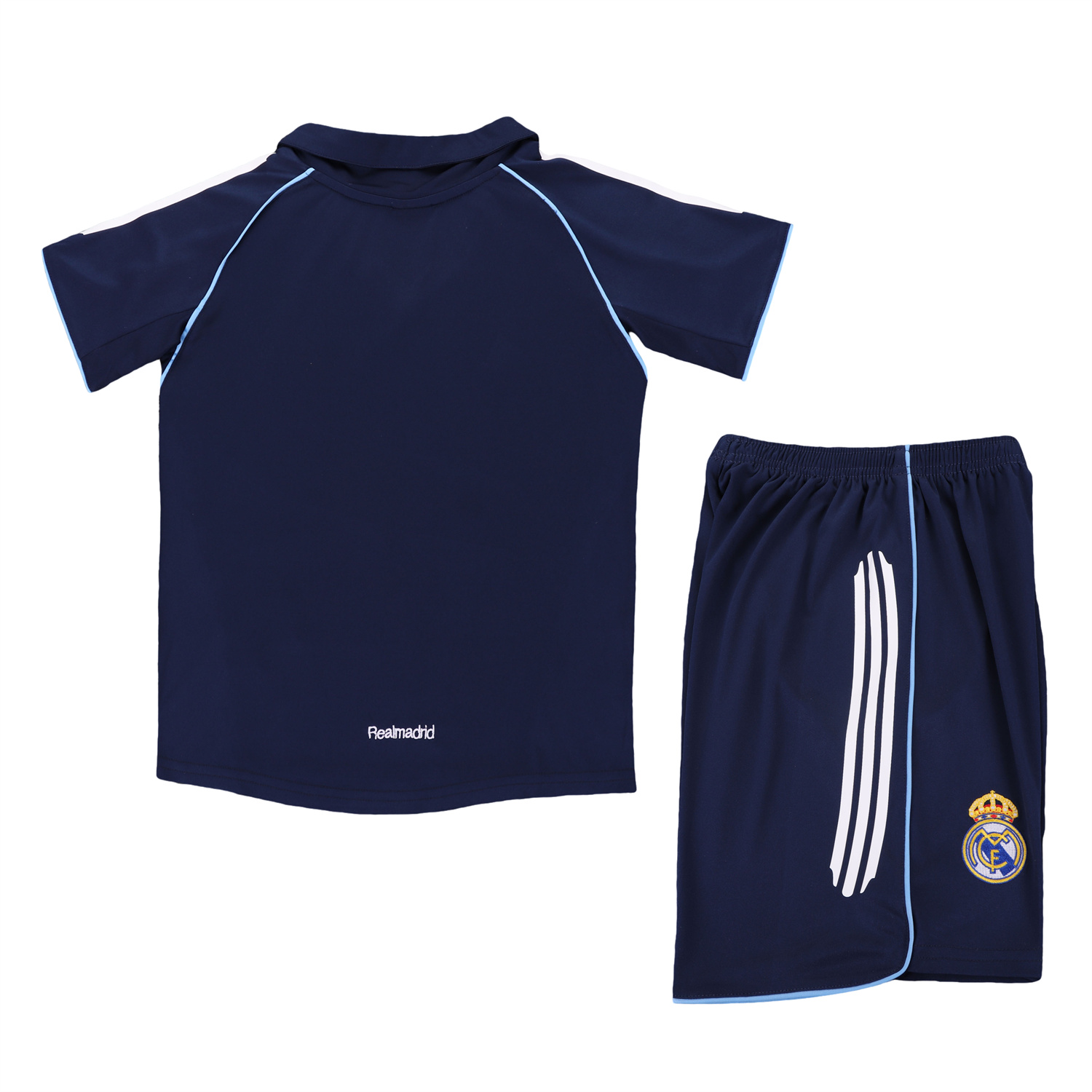 TKH-turbokithub-Retro Real Madrid 05-06 Away Kids Kit