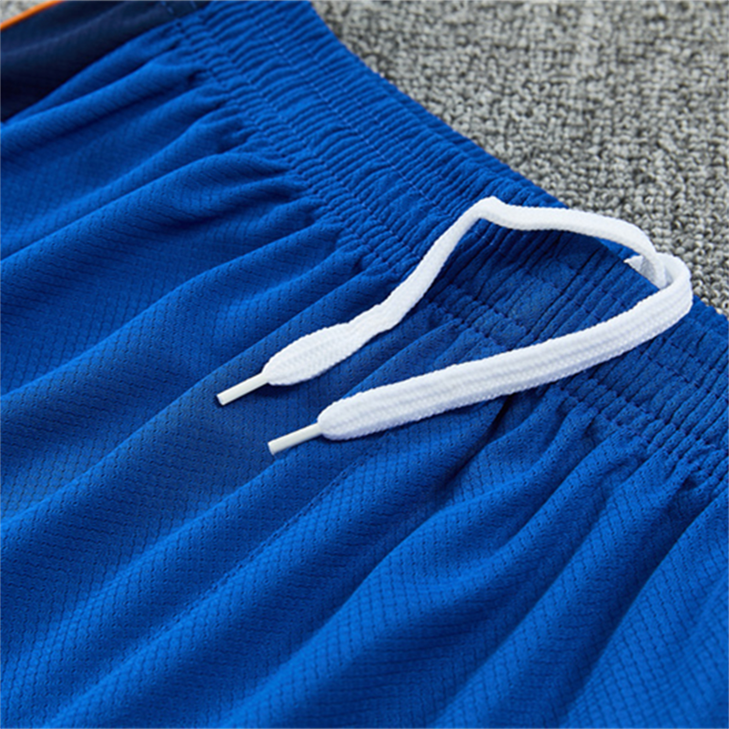 TKH-turbokithub-France 2026 Short-Sleeve Training Set - Blue Top & Shorts