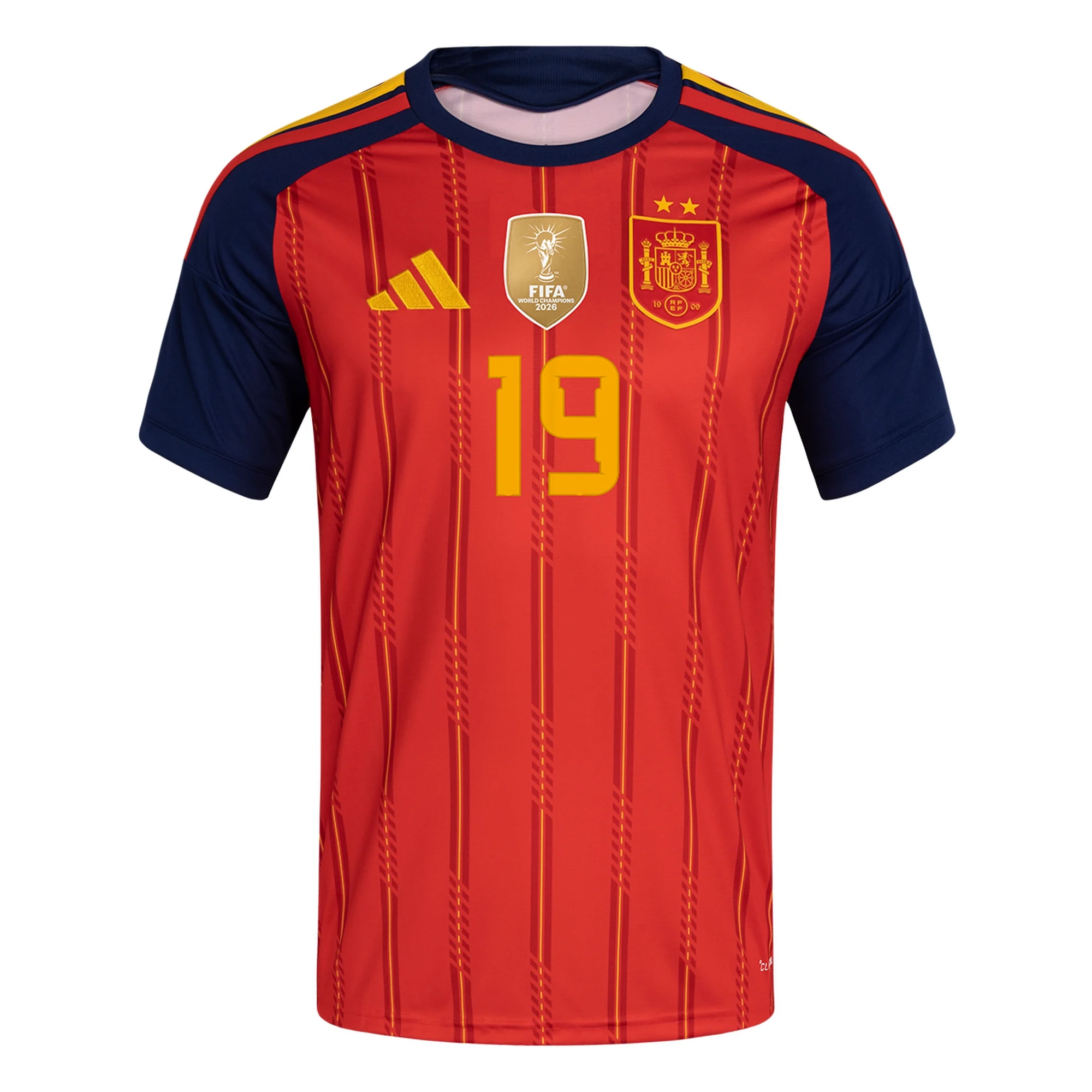 TKH-turbokithub-【Two-Crown Star】Spain 2026 Home Jersey - Player Version