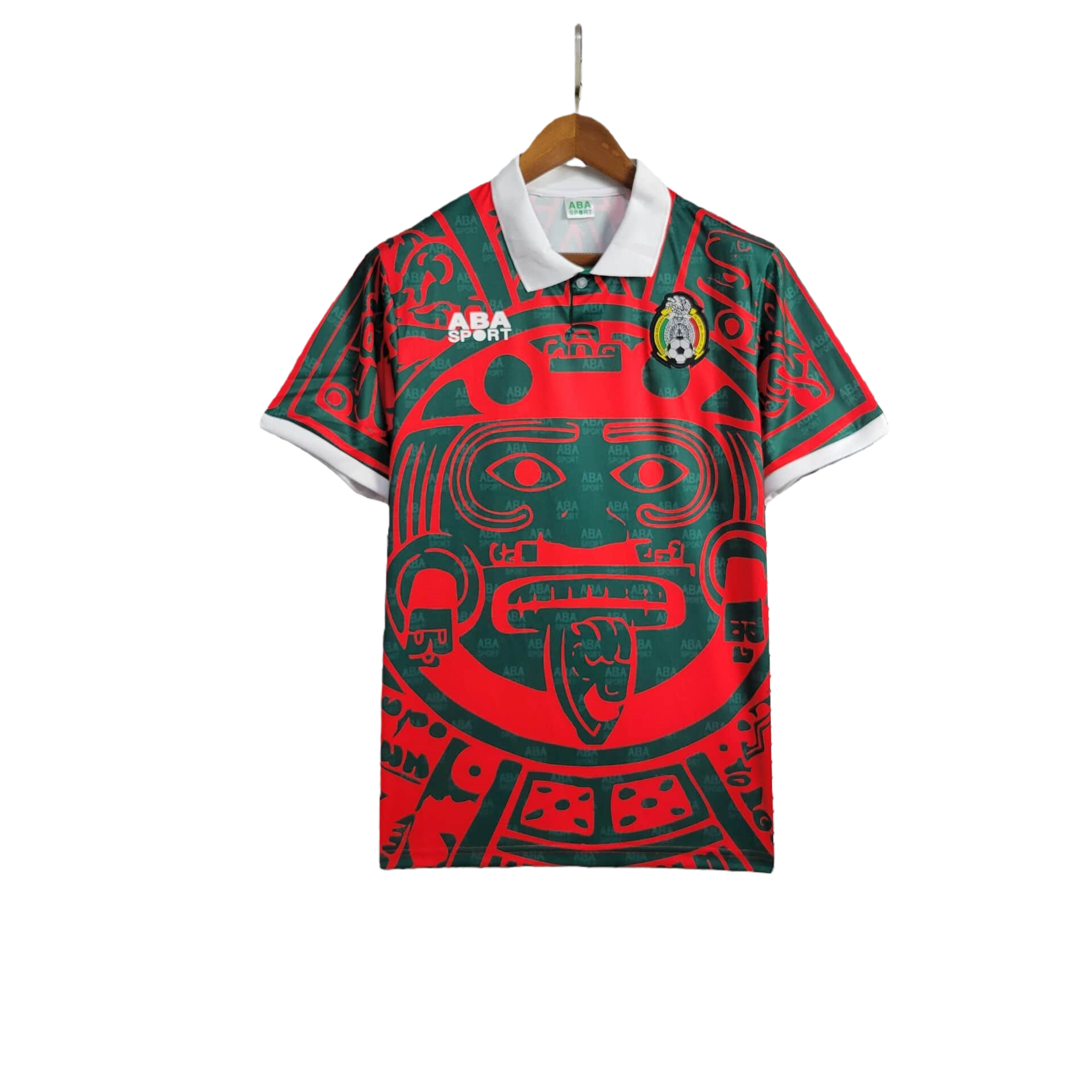 TKH-turbokithub-Retro Mexico 1997 Third Red Jersey