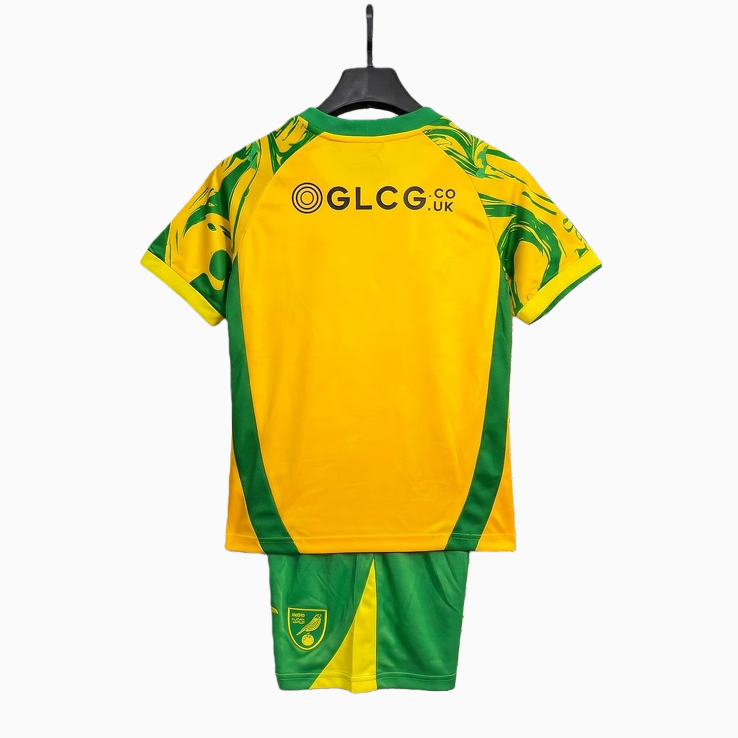 TKH-turbokithub-Norwich City 26-27 Home Kids Kit