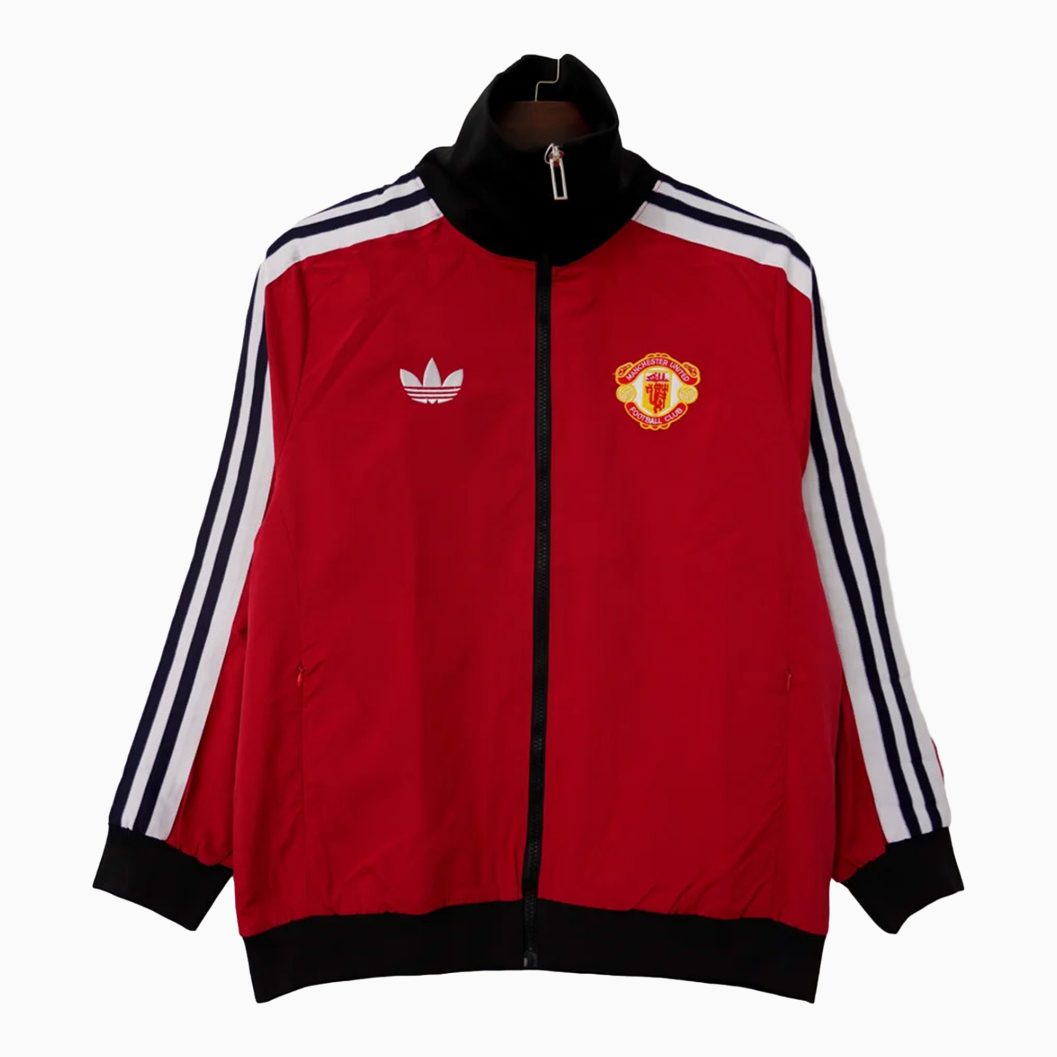 TKH-turbokithub-Retro Manchester United 24-25 Windbreaker Jacket - Red