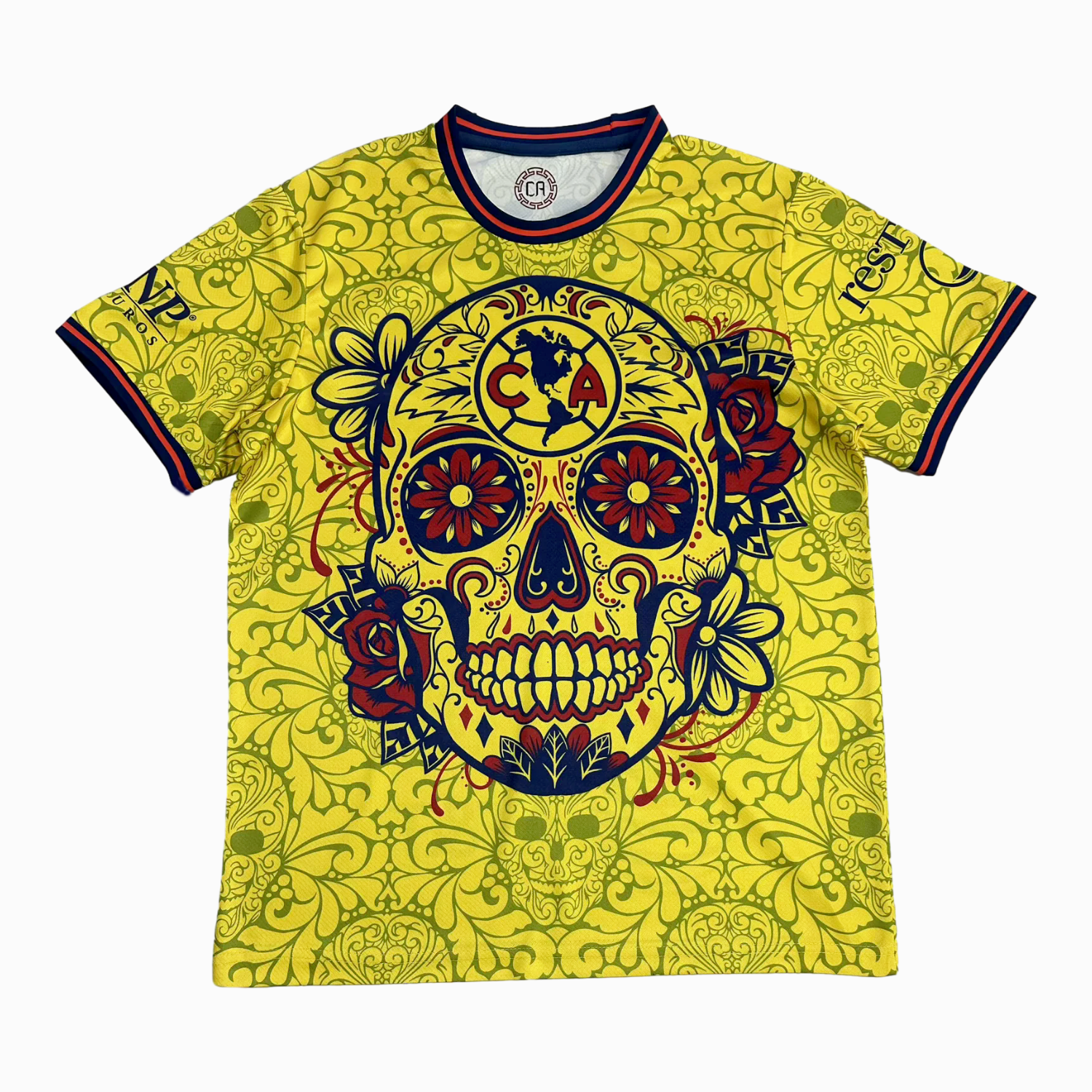 TKH-turbokithub-Club América 25-26 Día de Muertos Yellow Jersey - Fans Version