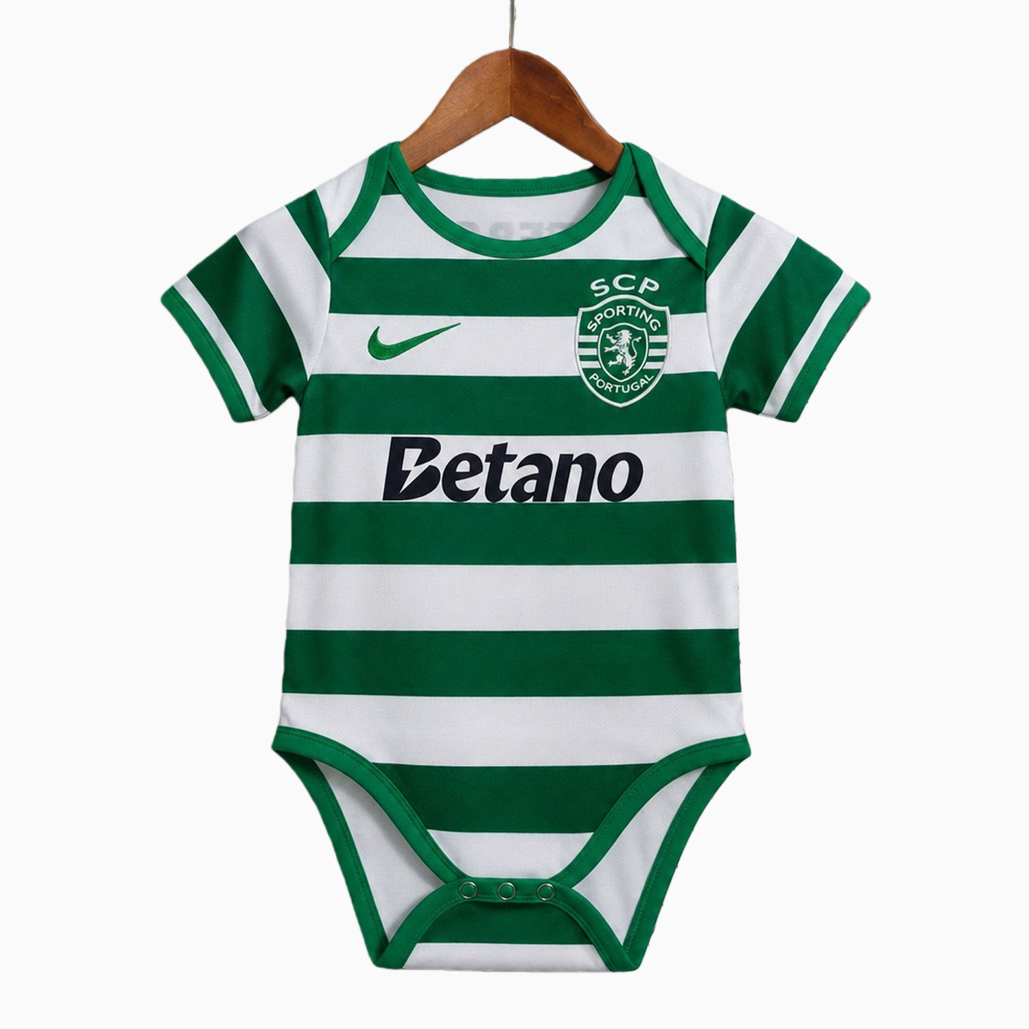 TKH-turbokithub-Sporting CP Lisbon 26-27 Home Baby Crawling Suit