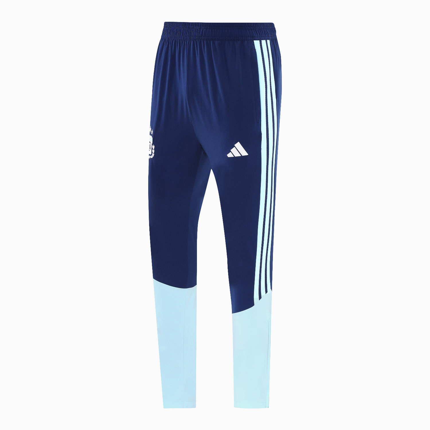 TKH-turbokithub-Argentina 2026 Hooded Windbreaker Training Set - White Top & Dark Blue Pants