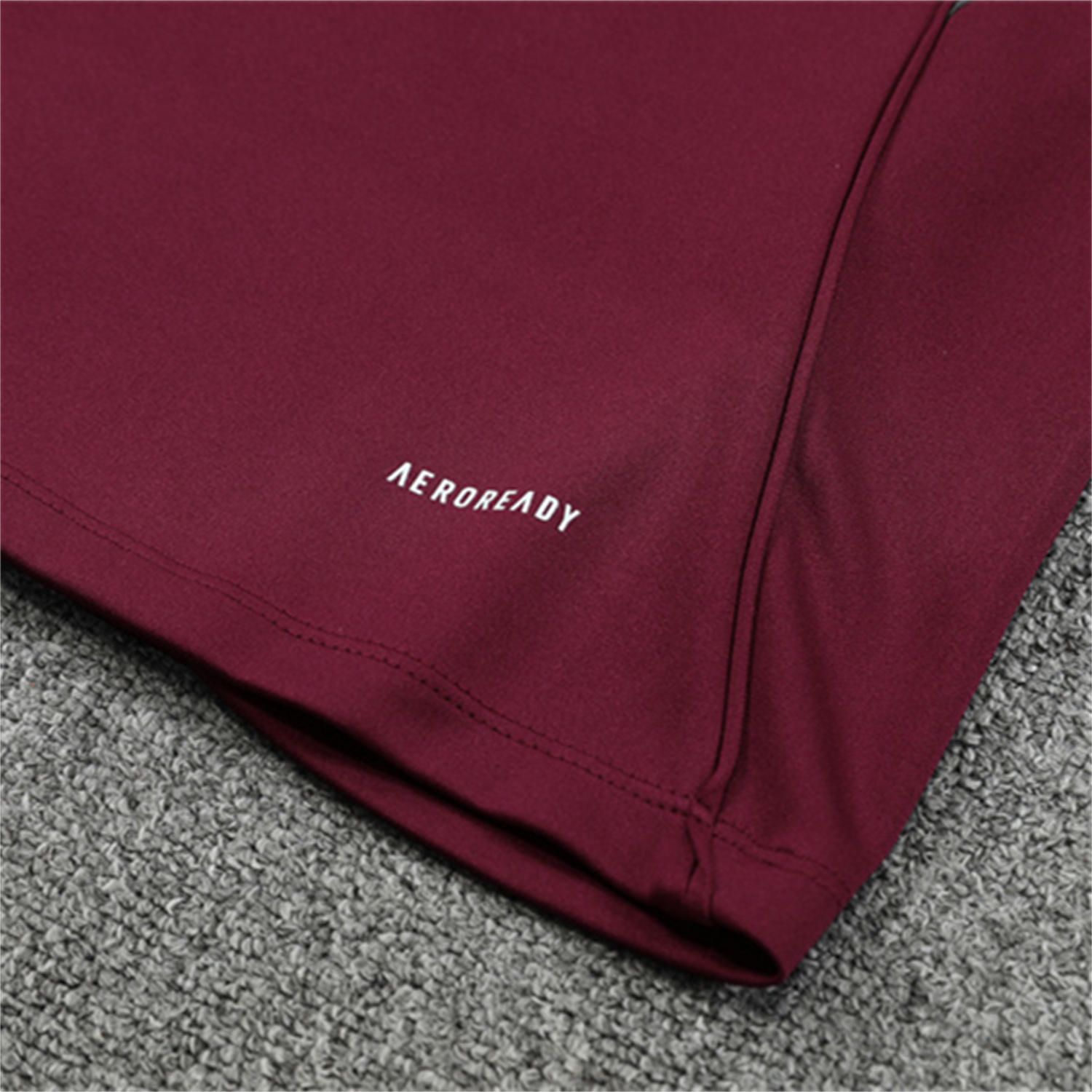 TKH-turbokithub-Arsenal 25-26 Long Sleeve Training Set - Wine Red Top & Grey Pants