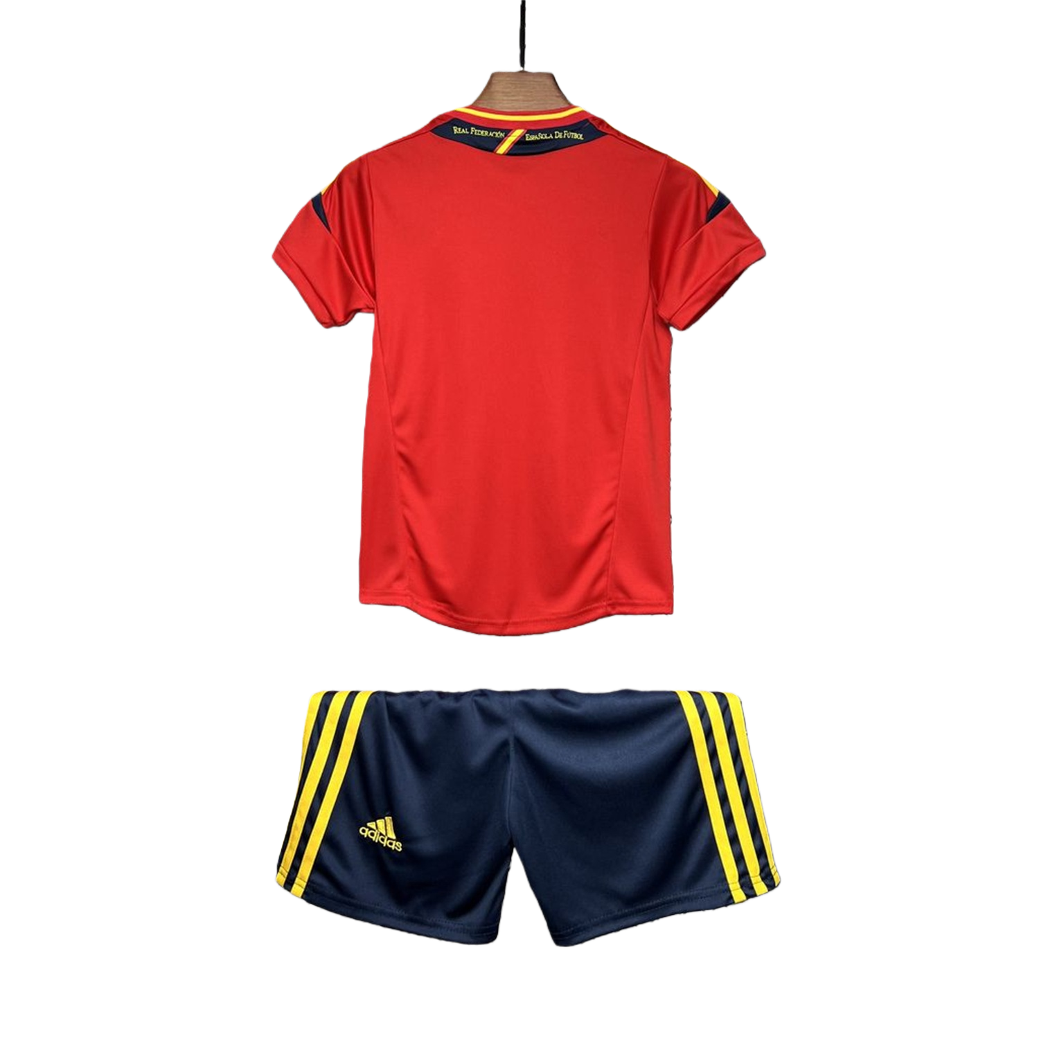 TKH-turbokithub-Retro Spain 2012 Home Stadium Kids Kit
