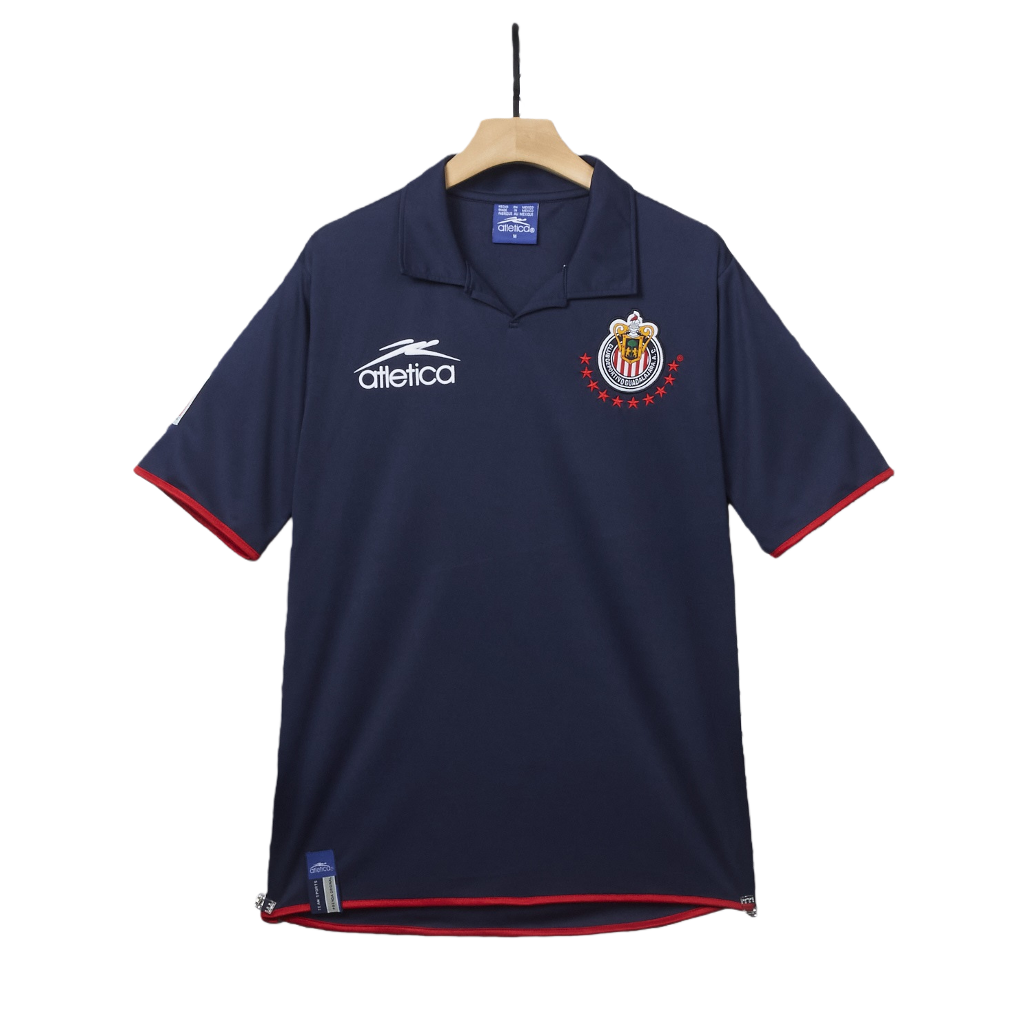 TKH-turbokithub-Retro Chivas de Guadalajara 2003-04 Away Deep Blue Jersey