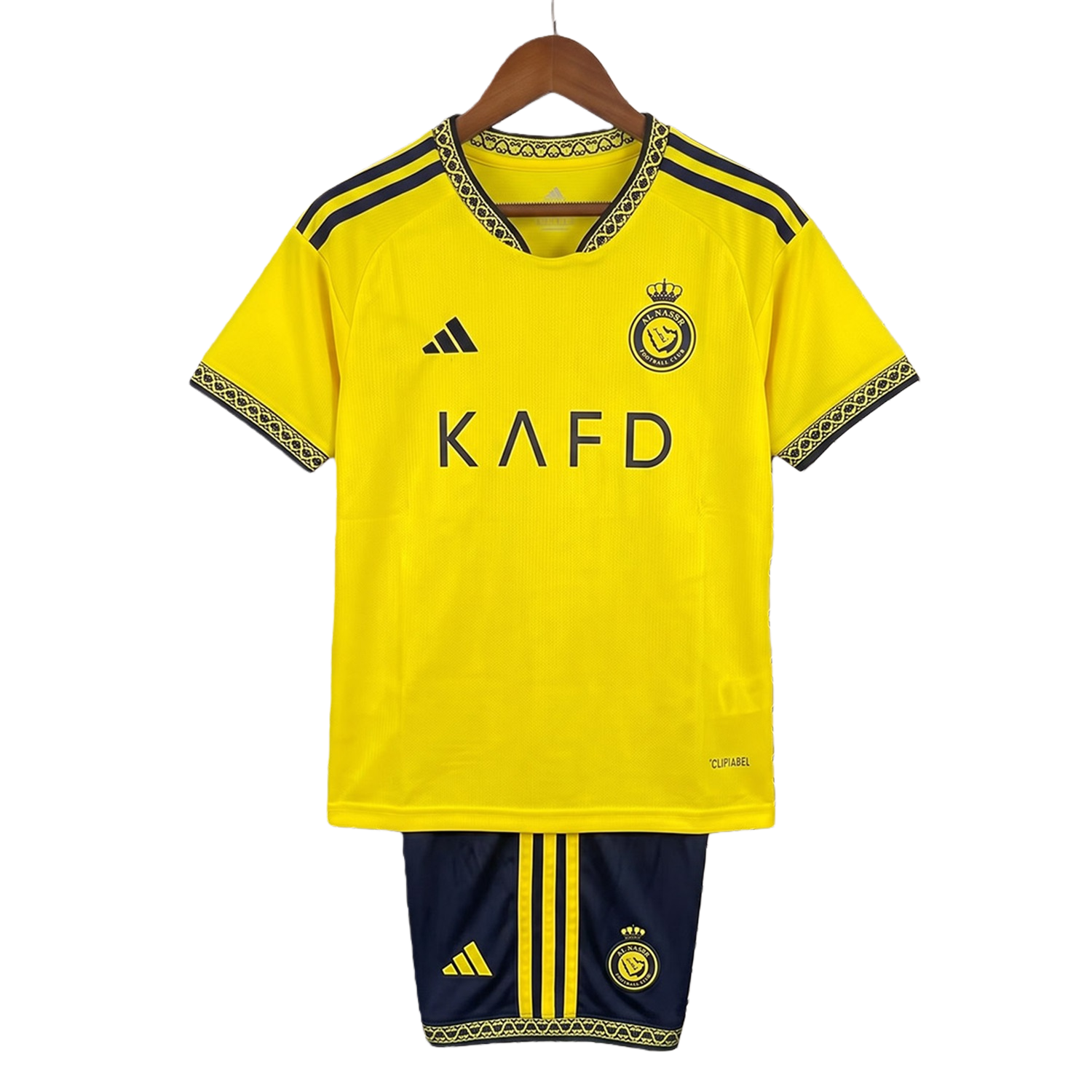 TKH-turbokithub-Al Nassr Riyadh Victory 26-27 Home Kids Kit