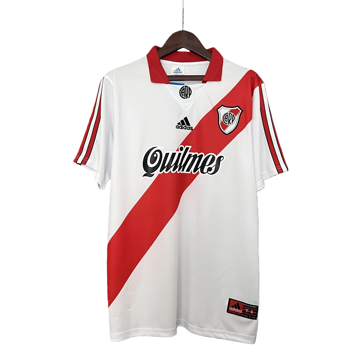 TKH-turbokithub-Retro River Plate 1998-99 Home Stadium Jersey