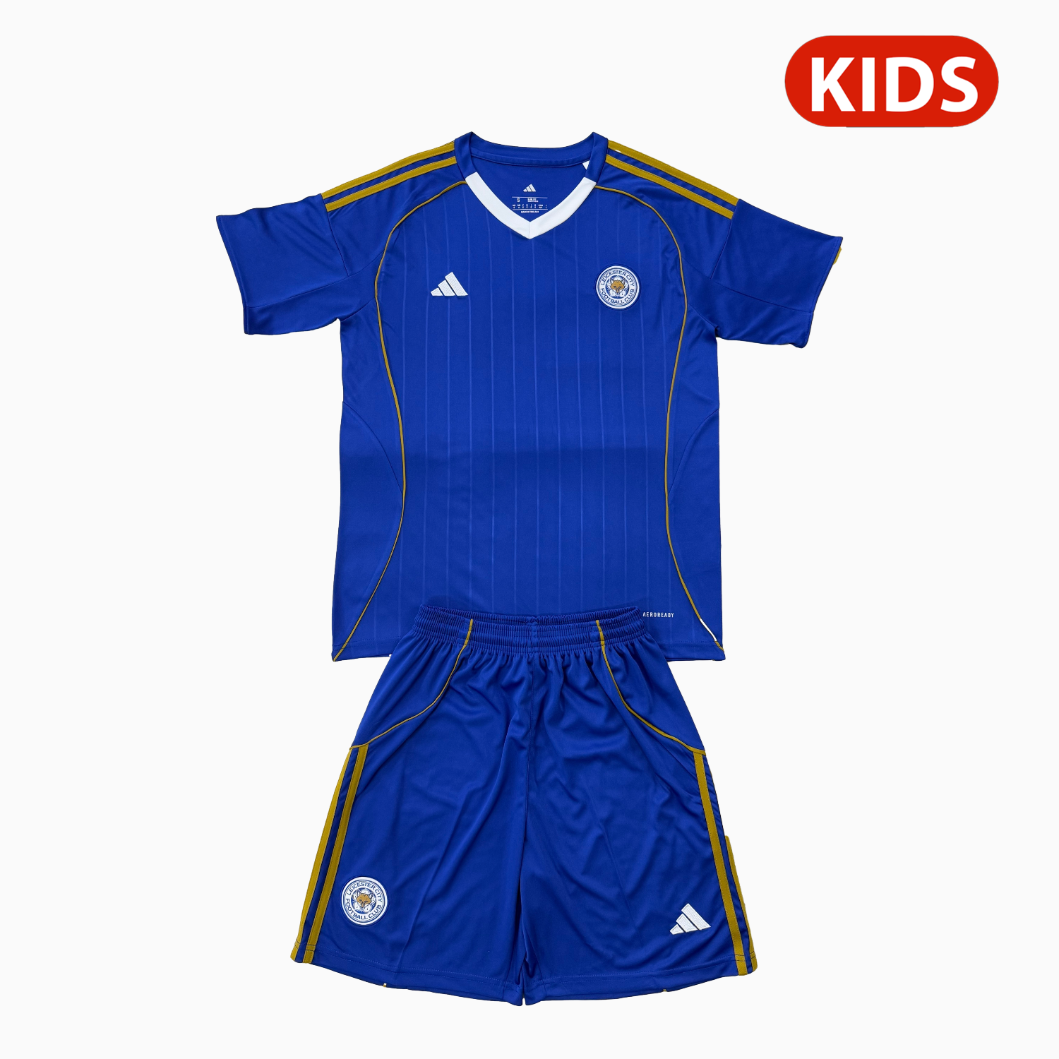 TKH-turbokithub-Leicester City 25-26 Home Kids Kit