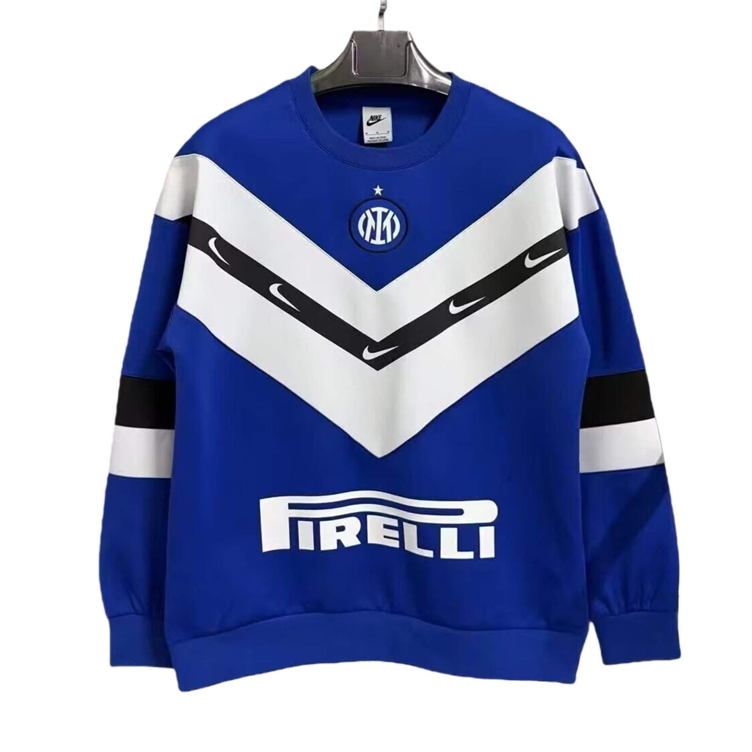 TKH-turbokithub-Inter Milan Blue And White Unisex Pullover Hoodieullover Hoodie