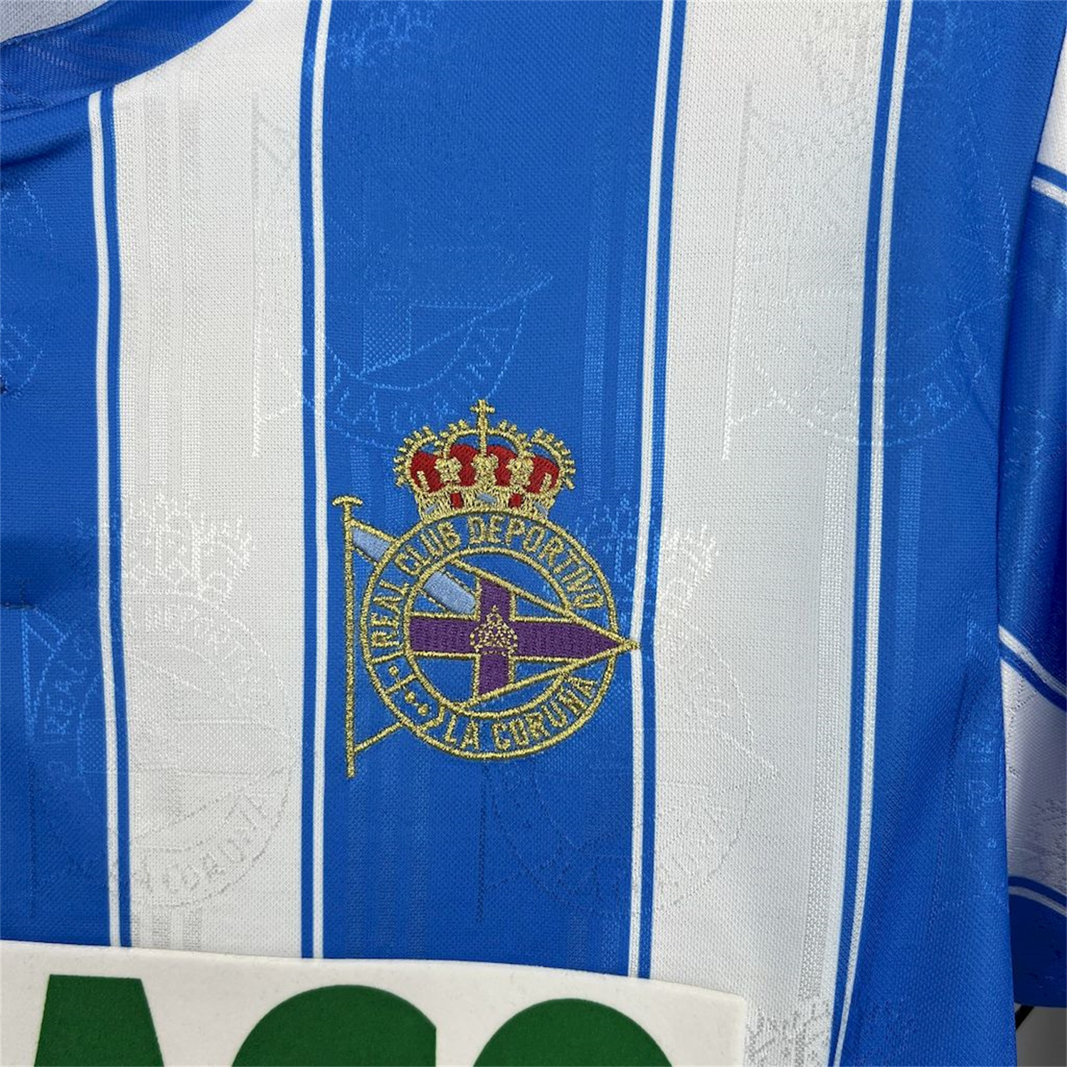 TKH-turbokithub-Retro Deportivo de La Coruña 1997-98 Home Jersey